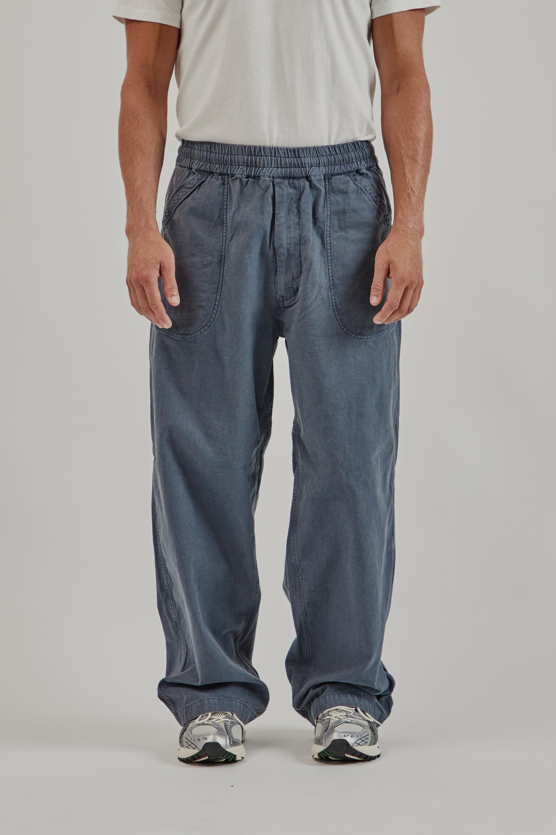 Nanamica FW25 Indigo Deck Pants Light Indigo 2