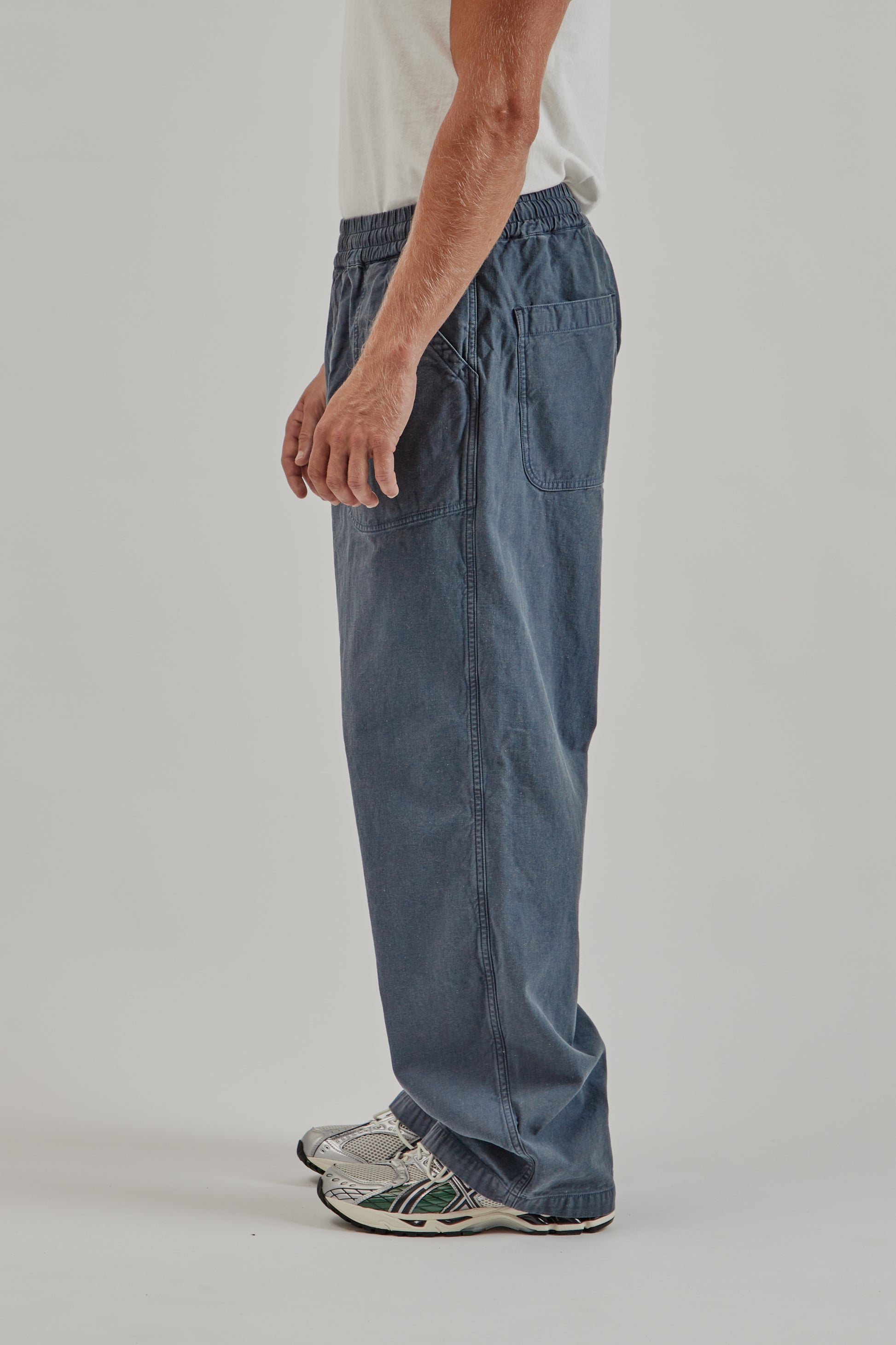 Nanamica FW25 Indigo Deck Pants Light Indigo 3