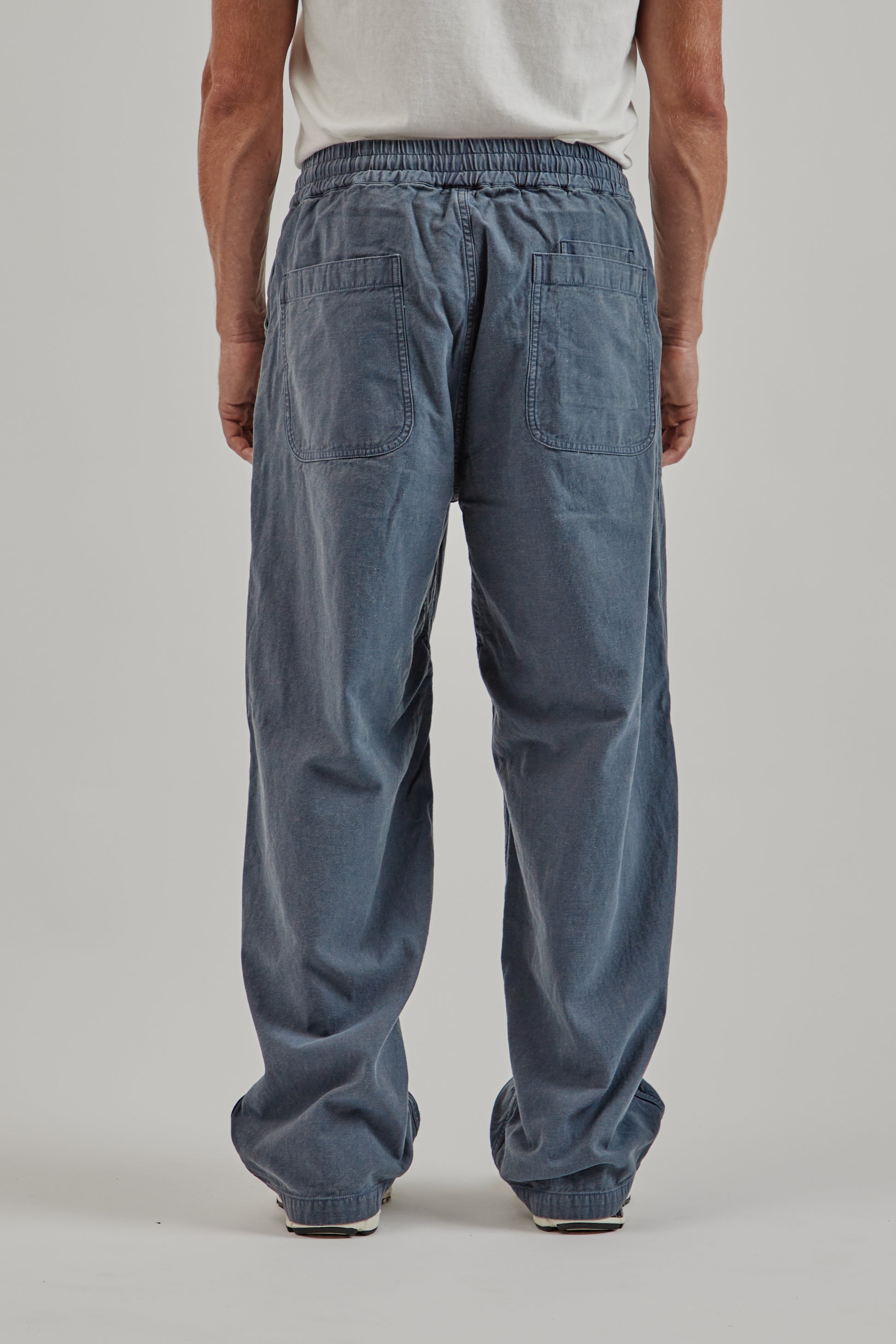 Nanamica FW25 Indigo Deck Pants Light Indigo 4