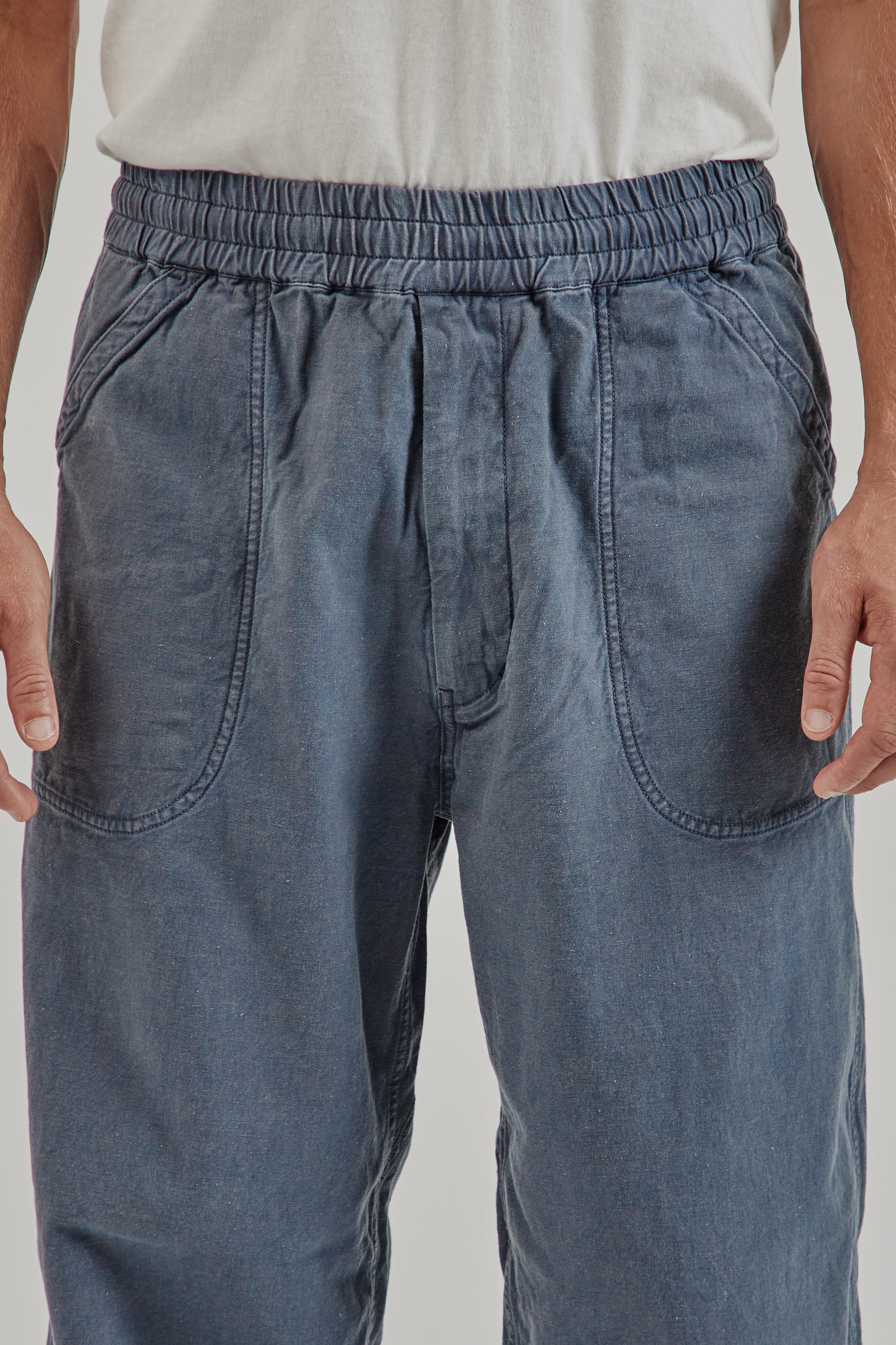 Nanamica FW25 Indigo Deck Pants Light Indigo 6