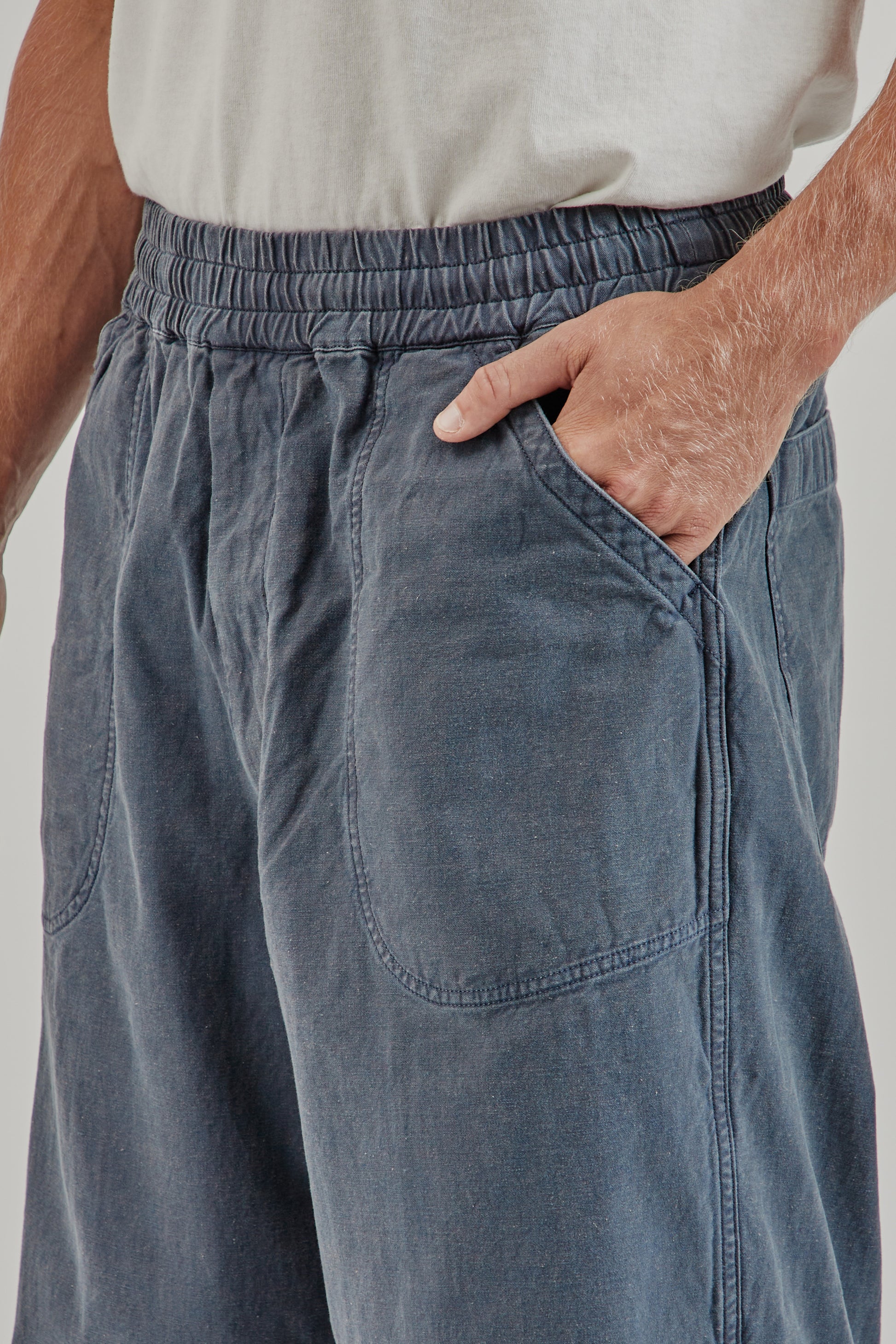 Nanamica FW25 Indigo Deck Pants Light Indigo 7