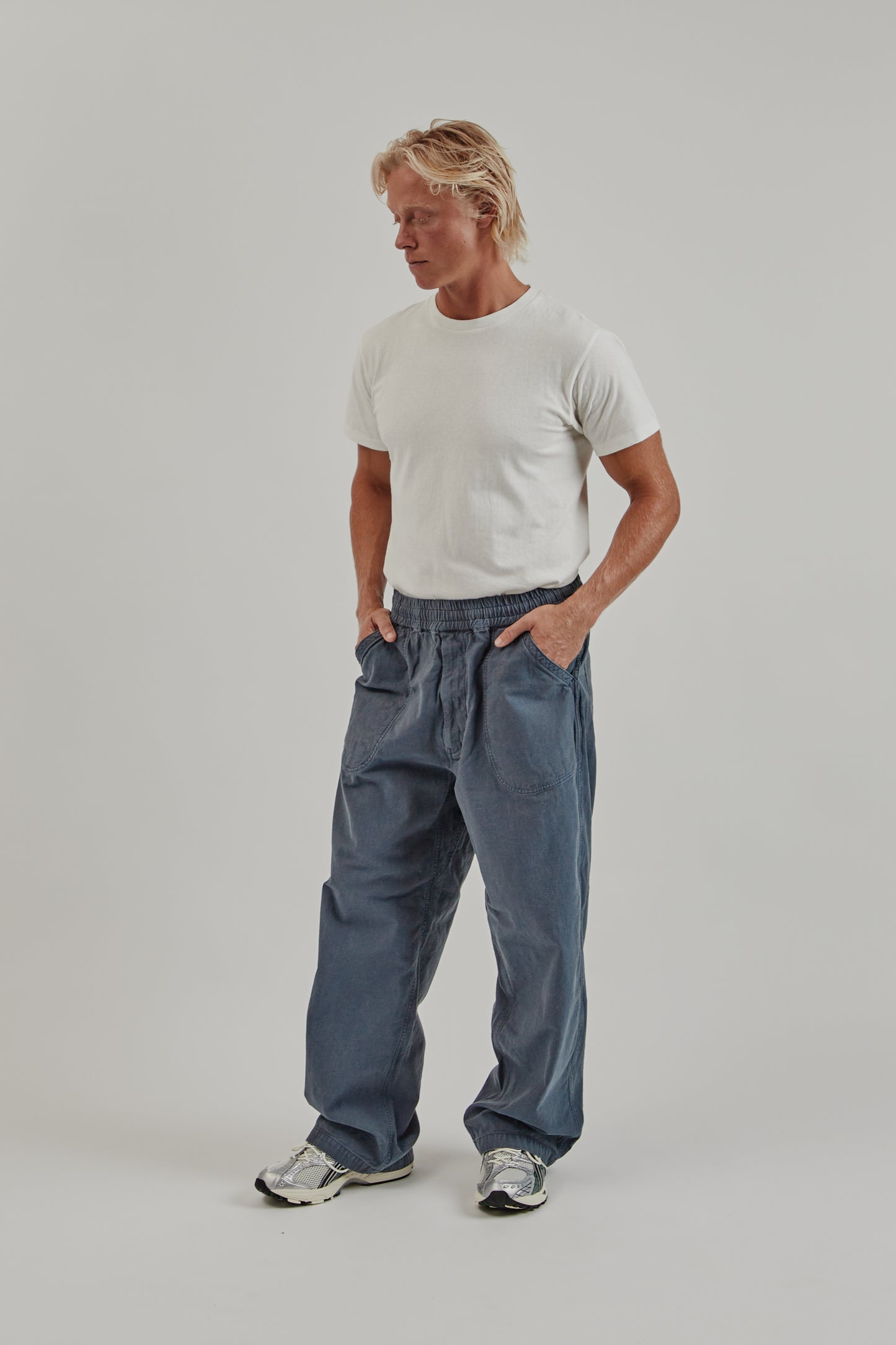 Nanamica FW25 Indigo Deck Pants Light Indigo 9