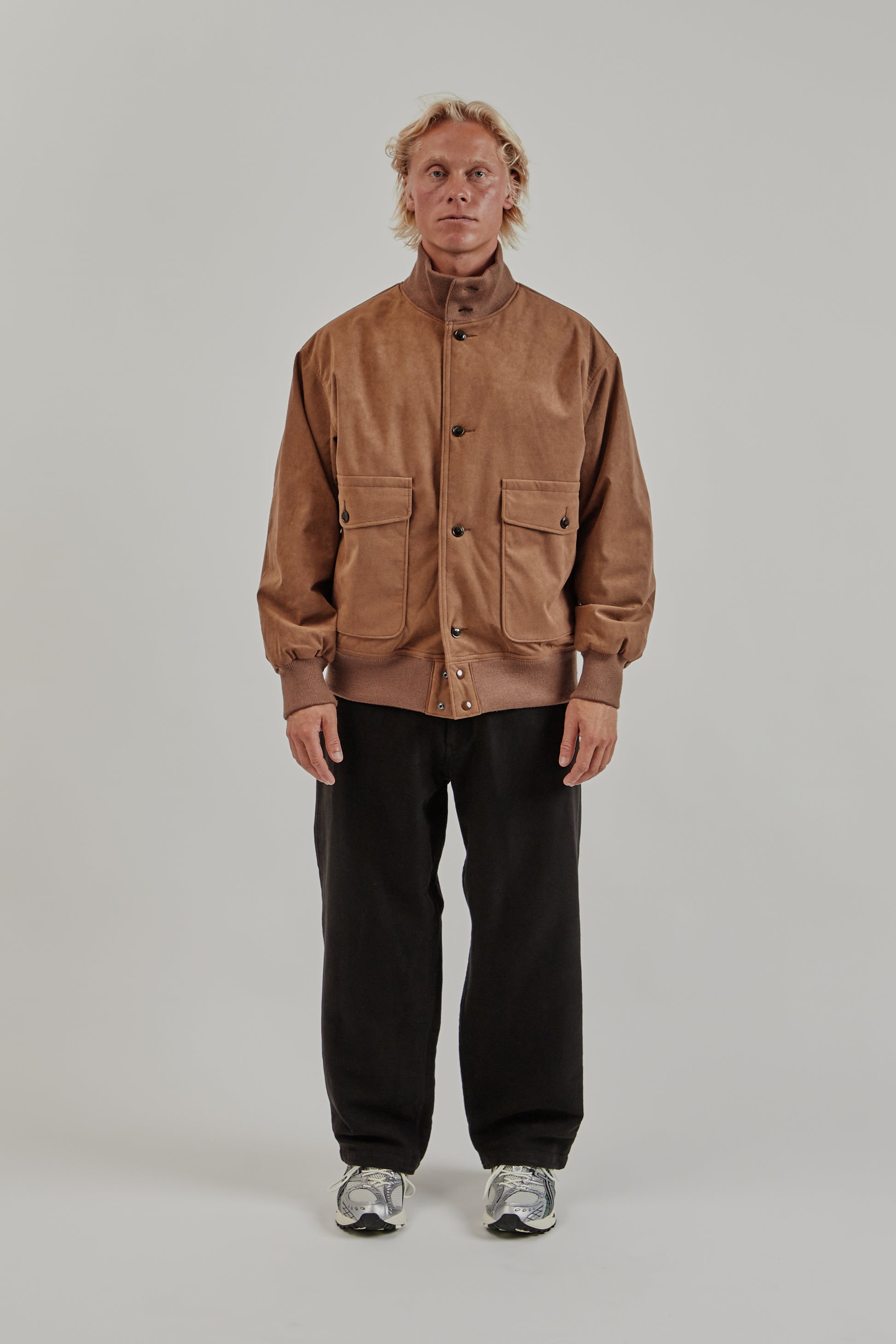 Nanamica FW25 Insulation Crew Jacket Beige 1