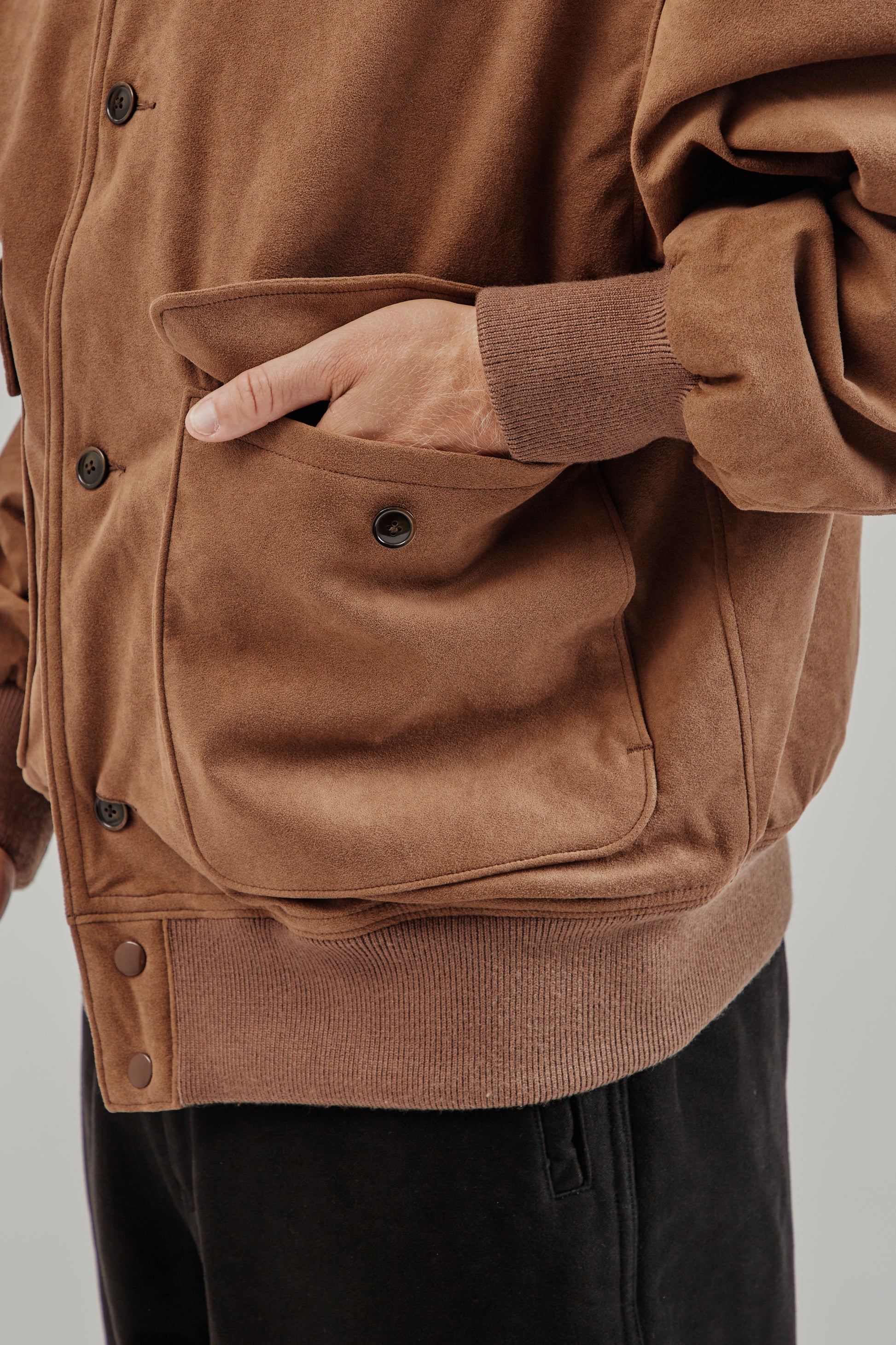 Nanamica FW25 Insulation Crew Jacket Beige 10