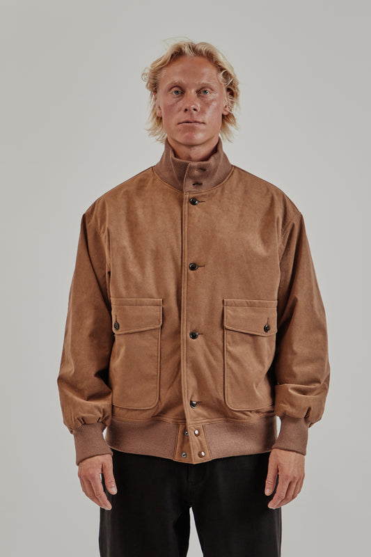 Nanamica FW25 Insulation Crew Jacket Beige 2