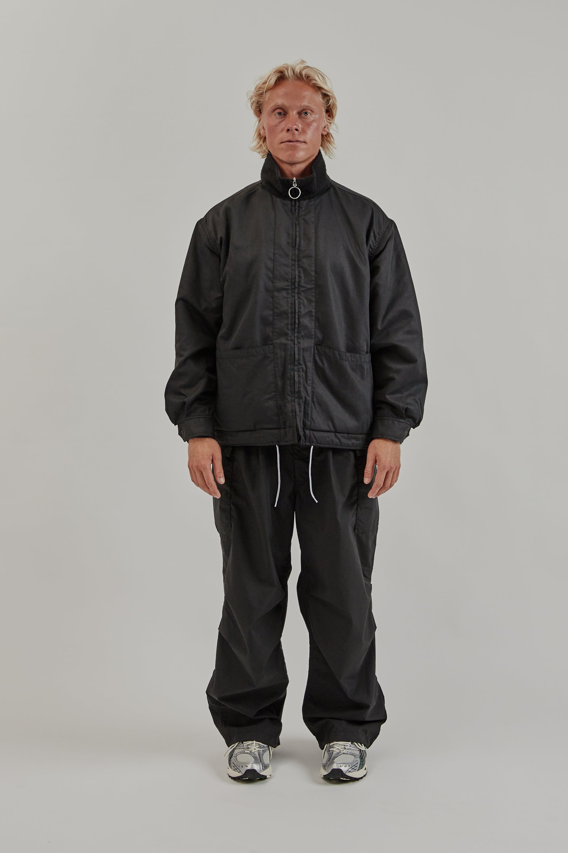 Nanamica FW25 Reversible Dock Jacket Black 10