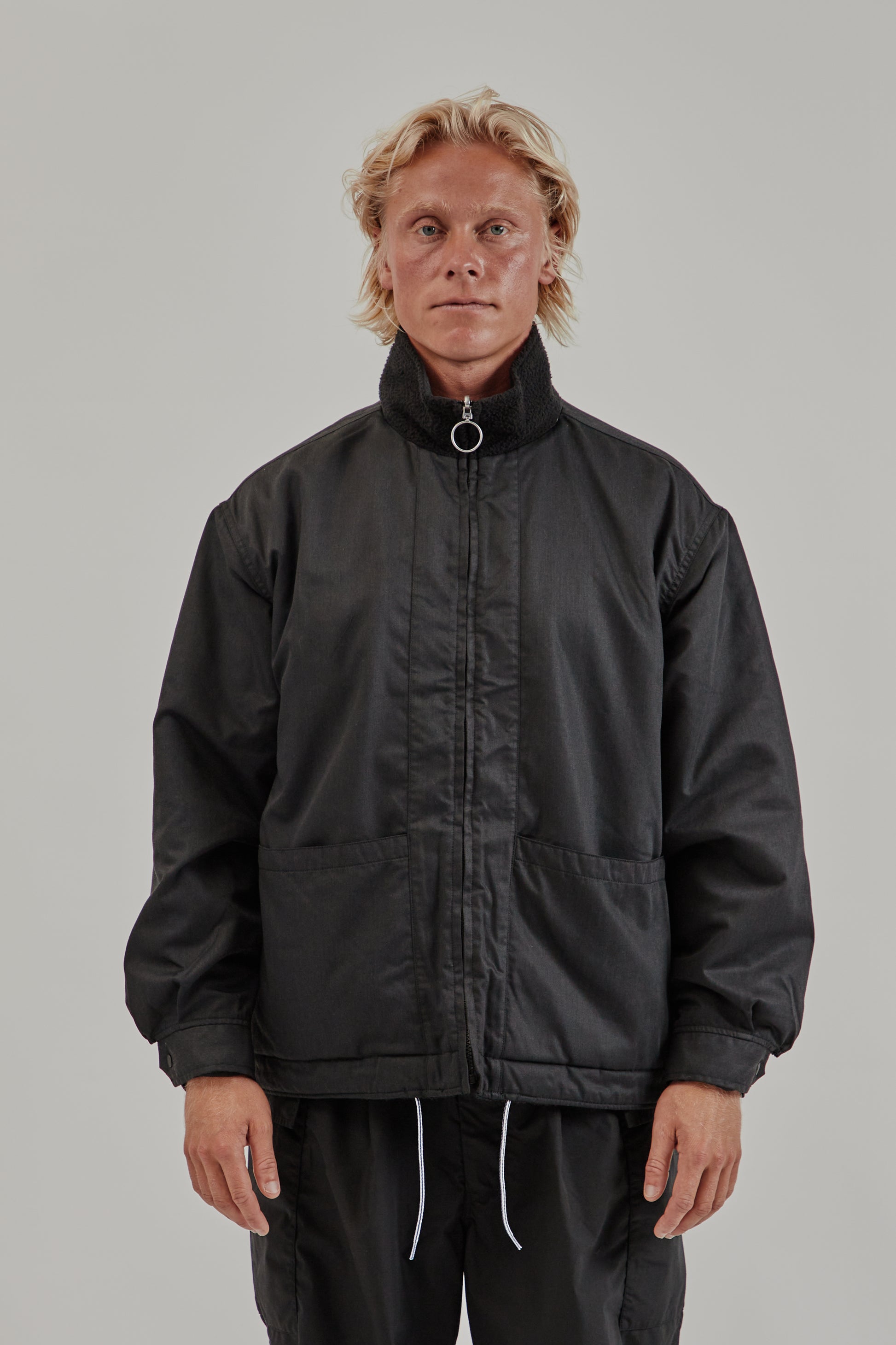 Nanamica FW25 Reversible Dock Jacket Black 11