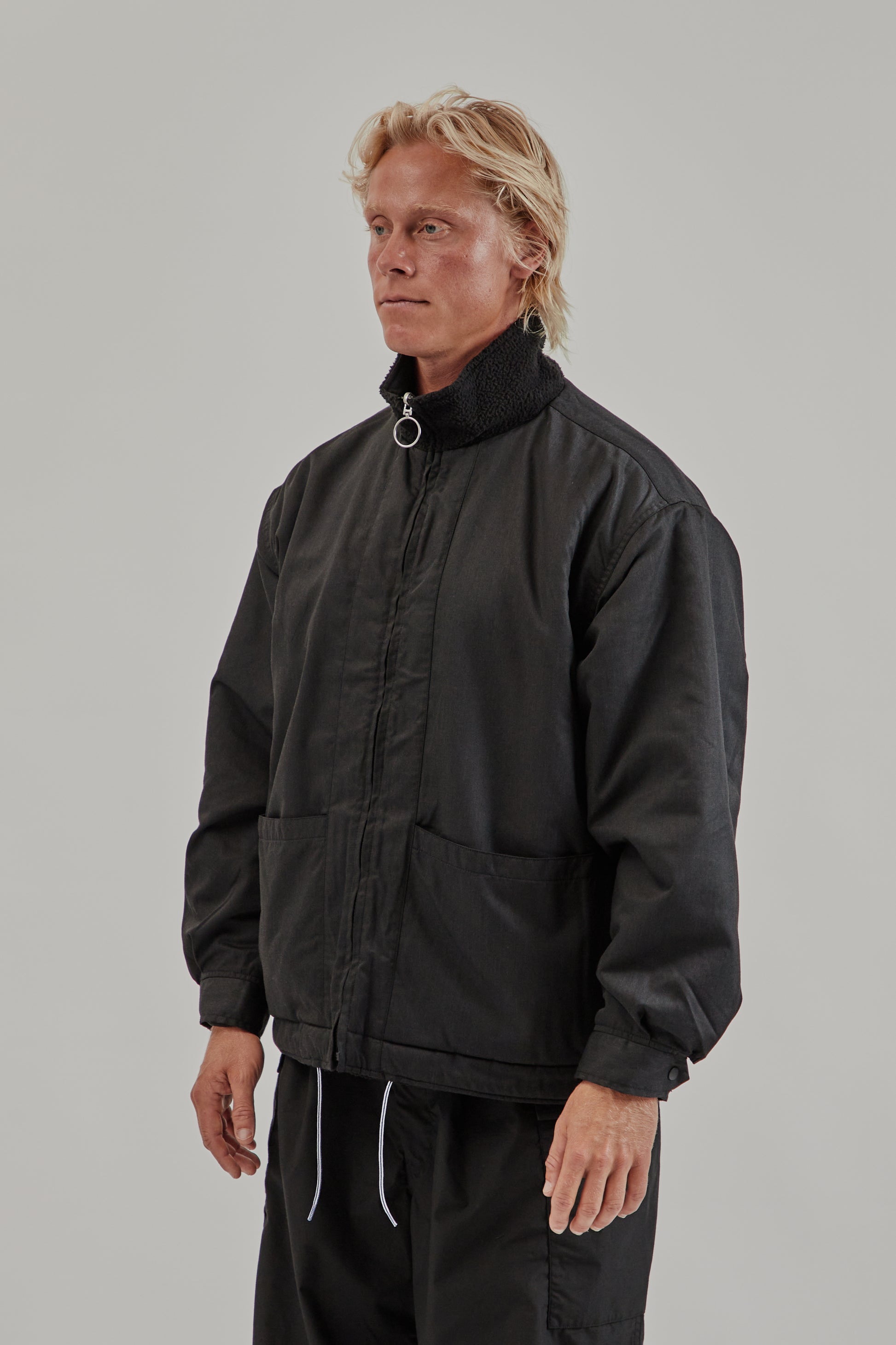 Nanamica FW25 Reversible Dock Jacket Black 12