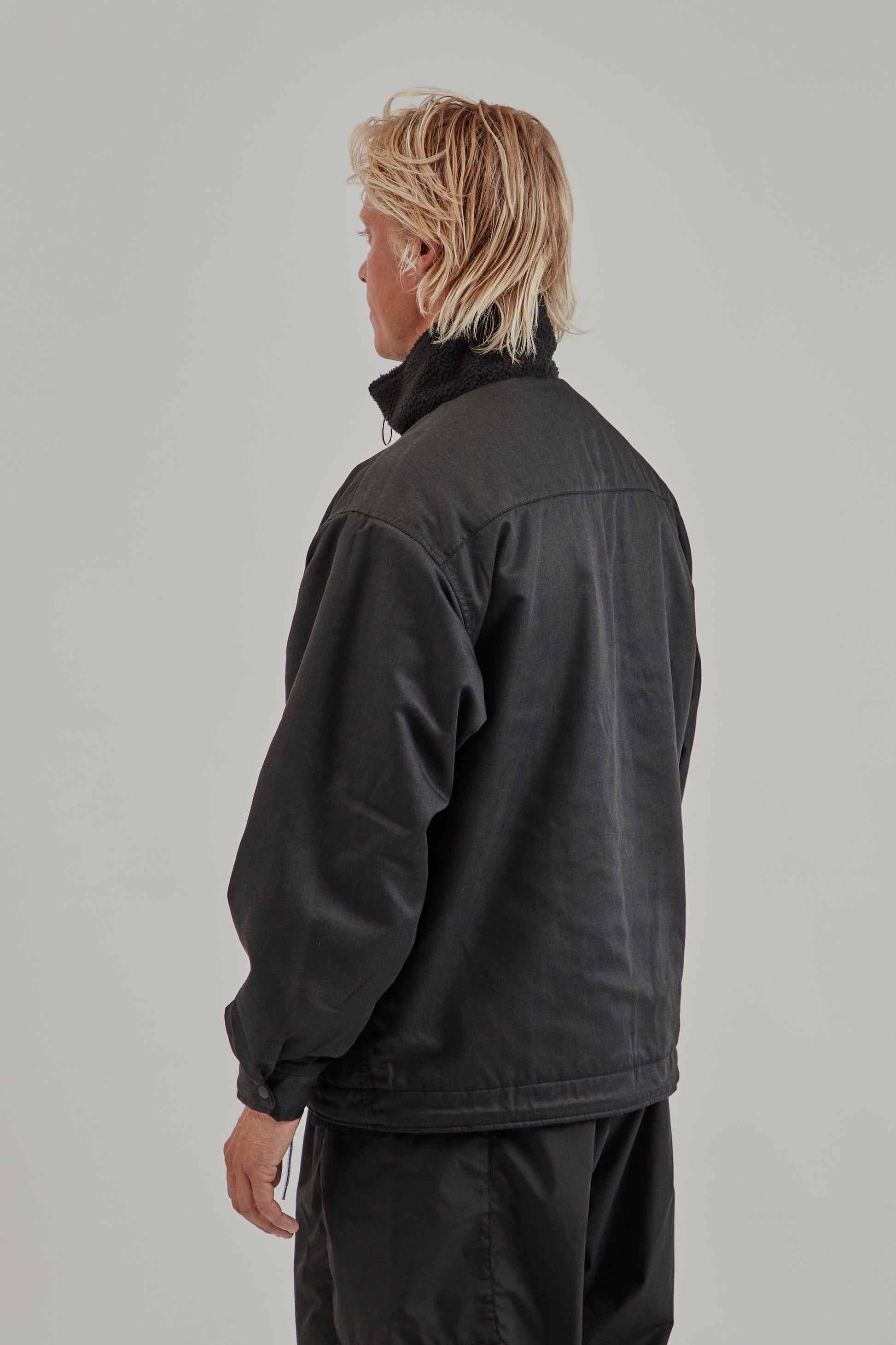 Nanamica FW25 Reversible Dock Jacket Black 13