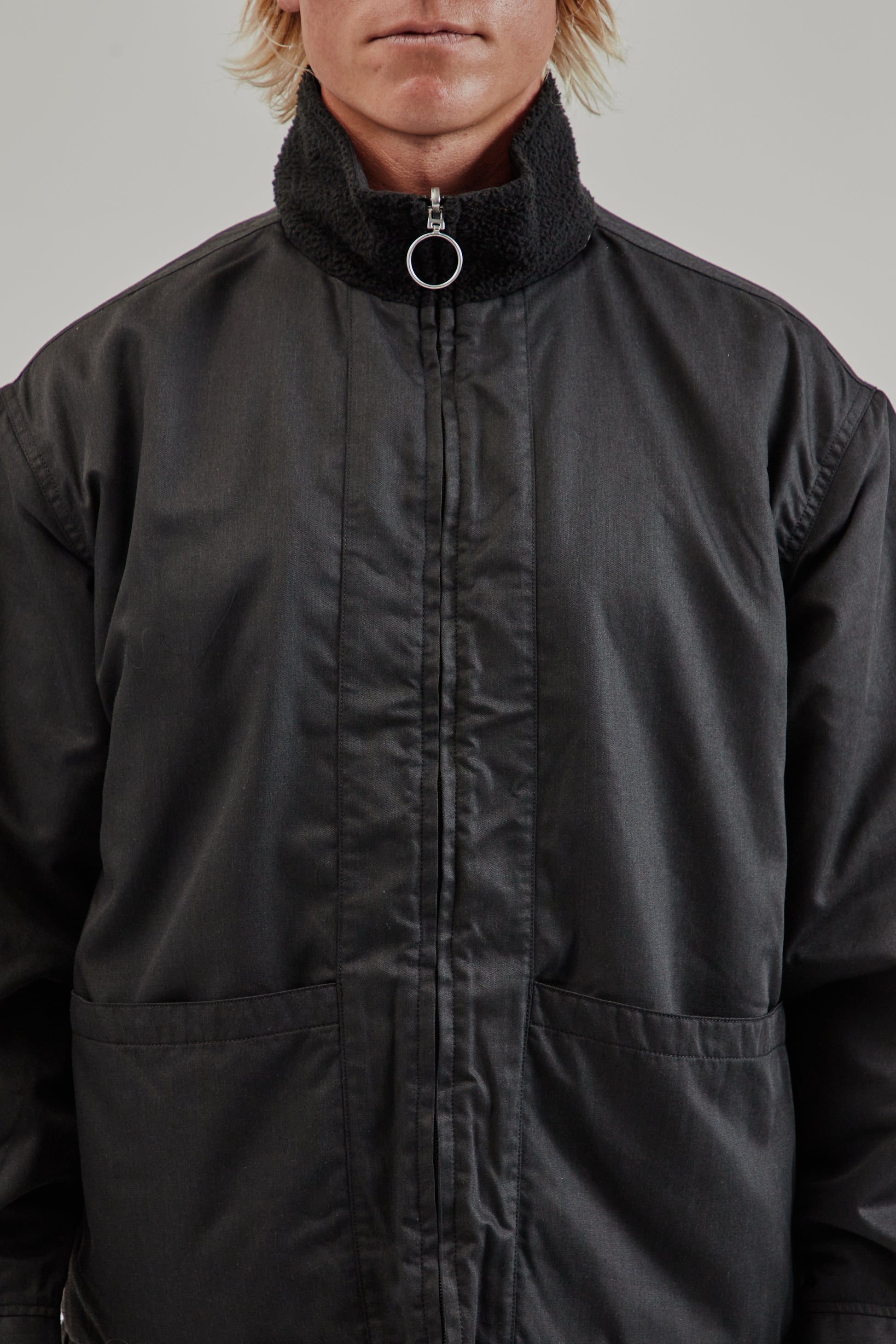Nanamica FW25 Reversible Dock Jacket Black 15