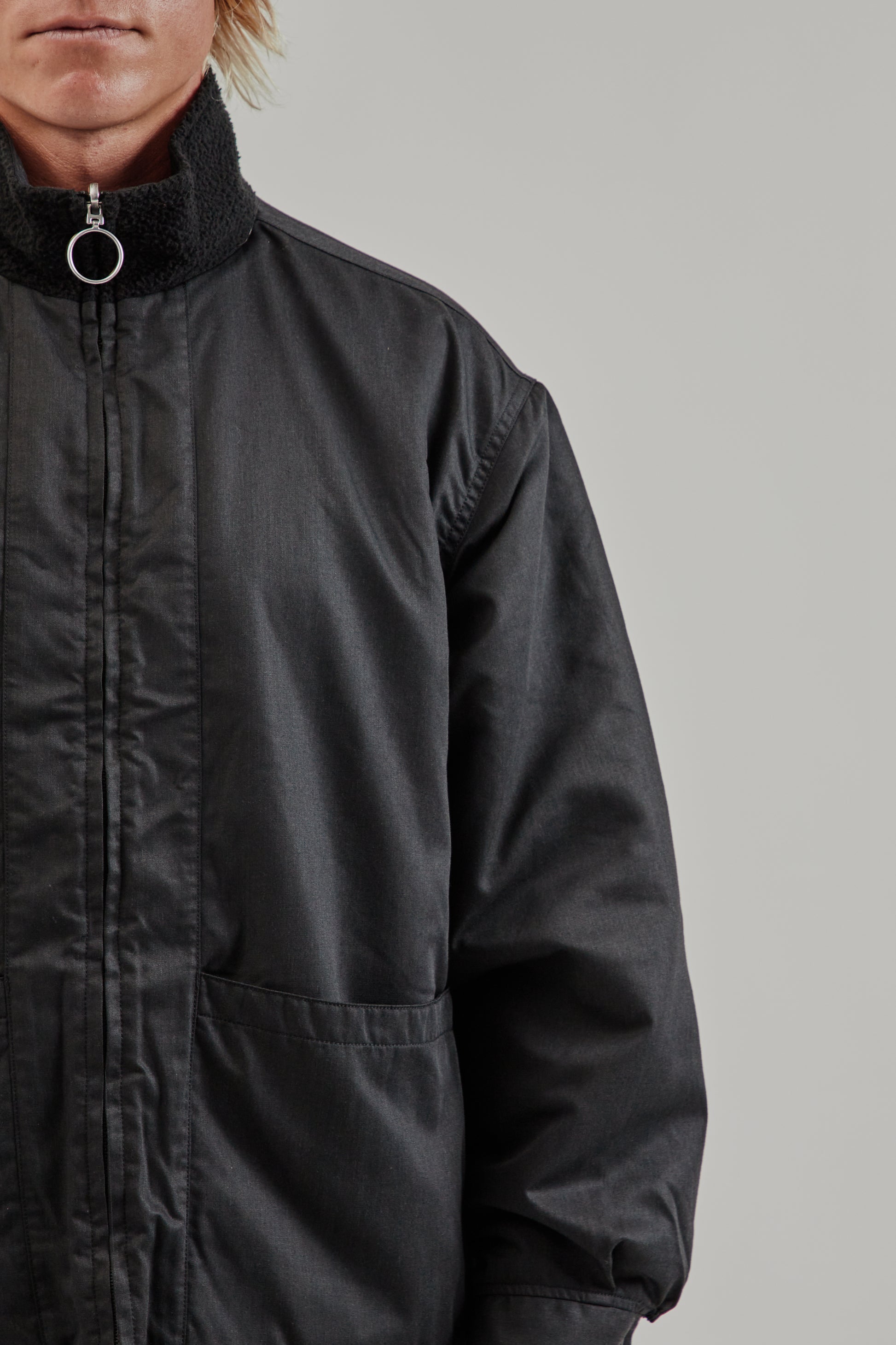 Nanamica FW25 Reversible Dock Jacket Black 16