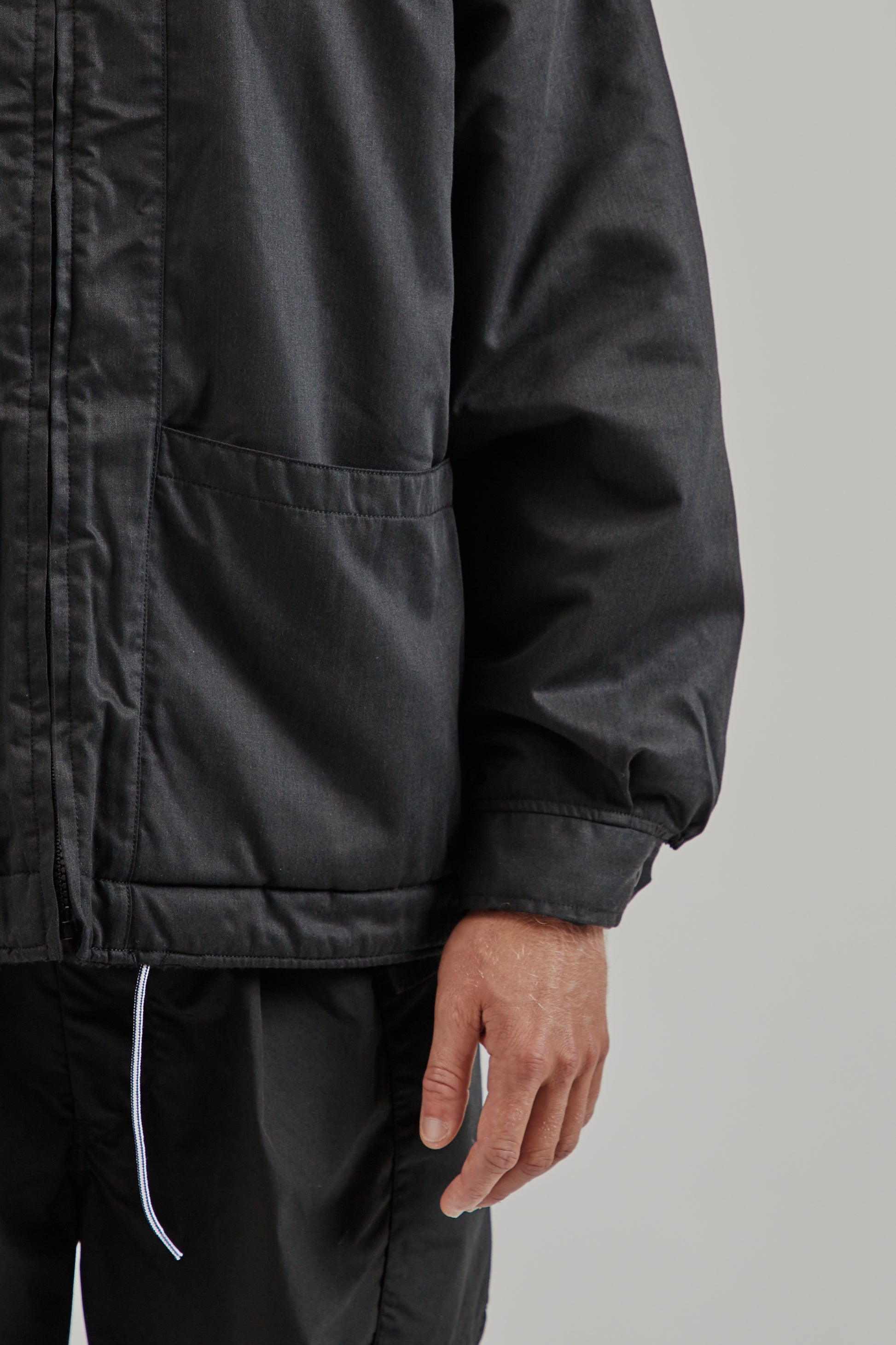 Nanamica FW25 Reversible Dock Jacket Black 17