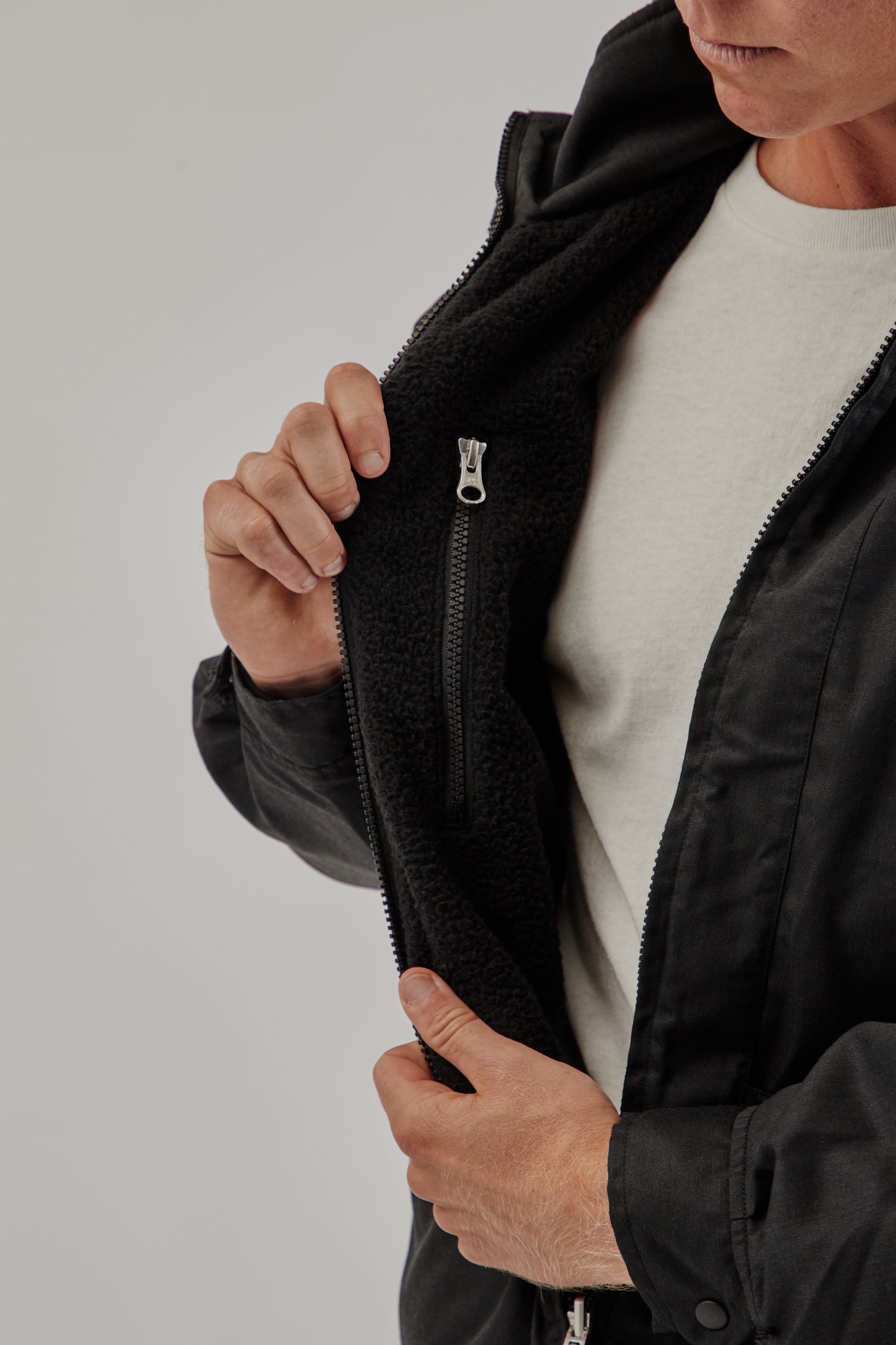 Nanamica FW25 Reversible Dock Jacket Black 20