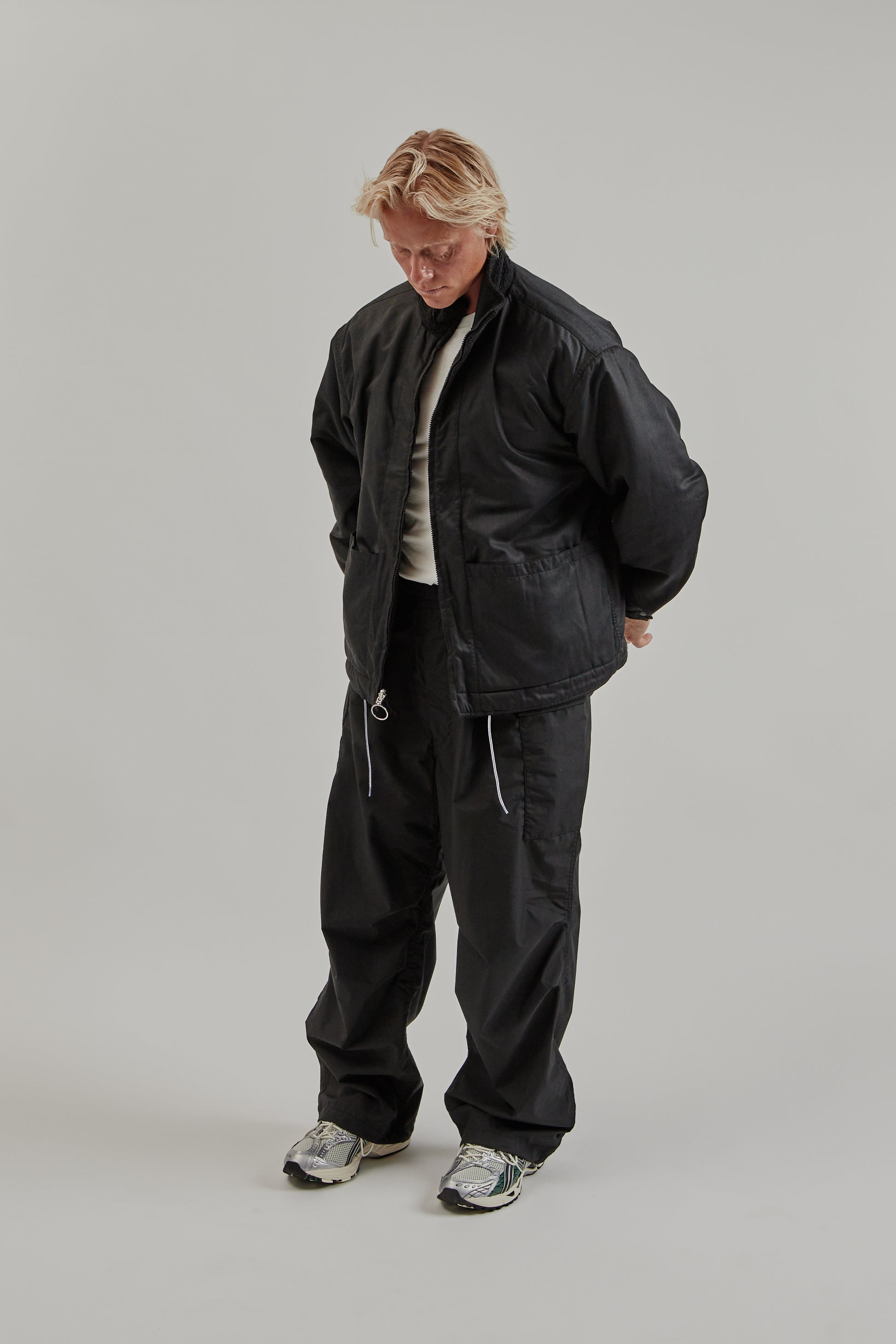 Nanamica FW25 Reversible Dock Jacket Black 22