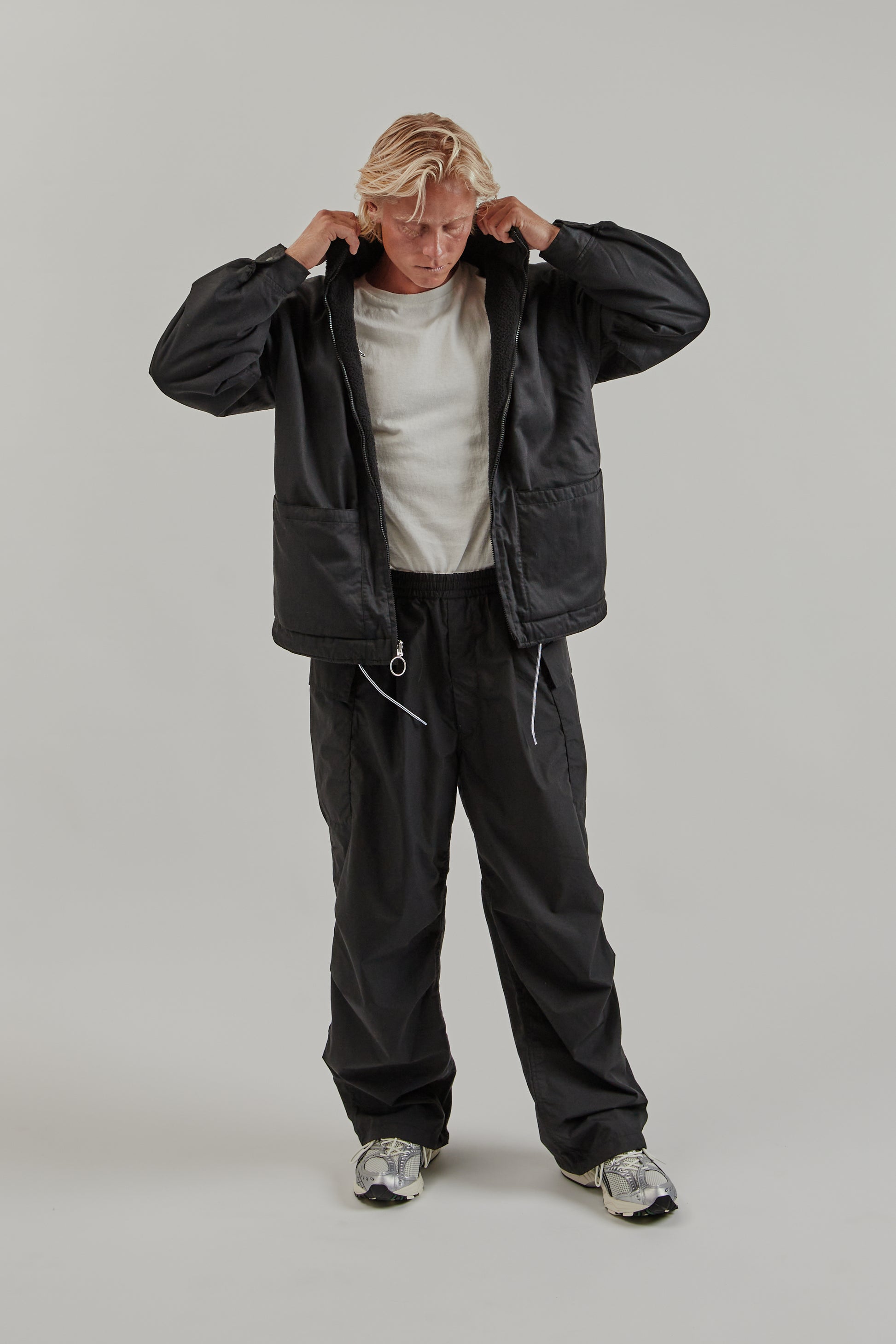 Nanamica FW25 Reversible Dock Jacket Black 23
