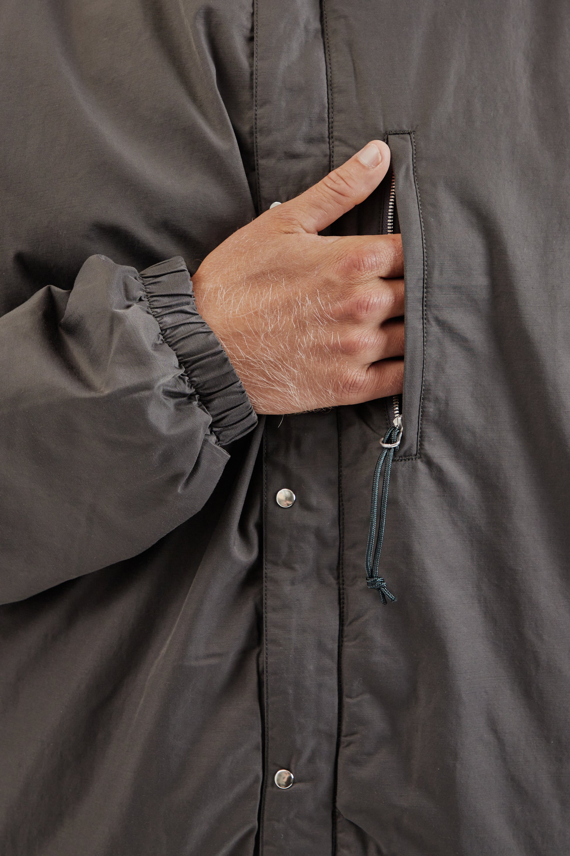 Nanamica FW25 Reversible Insulation Jacket Gray 7