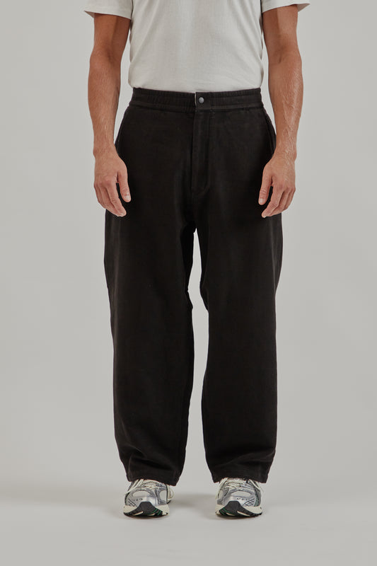 Nanamica FW25 Velveteen Deck Pants Black 2