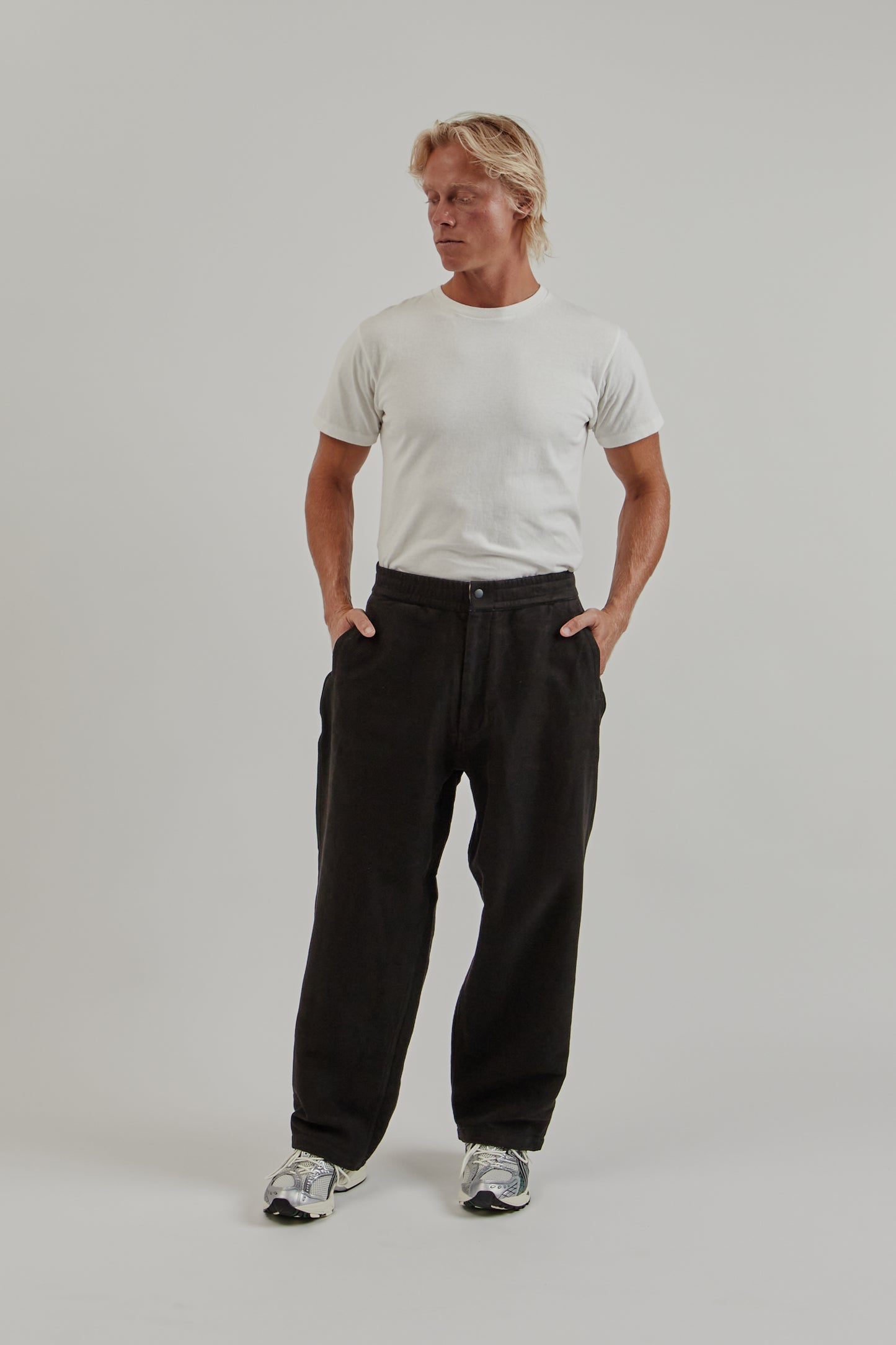 Nanamica FW25 Velveteen Deck Pants Black 8