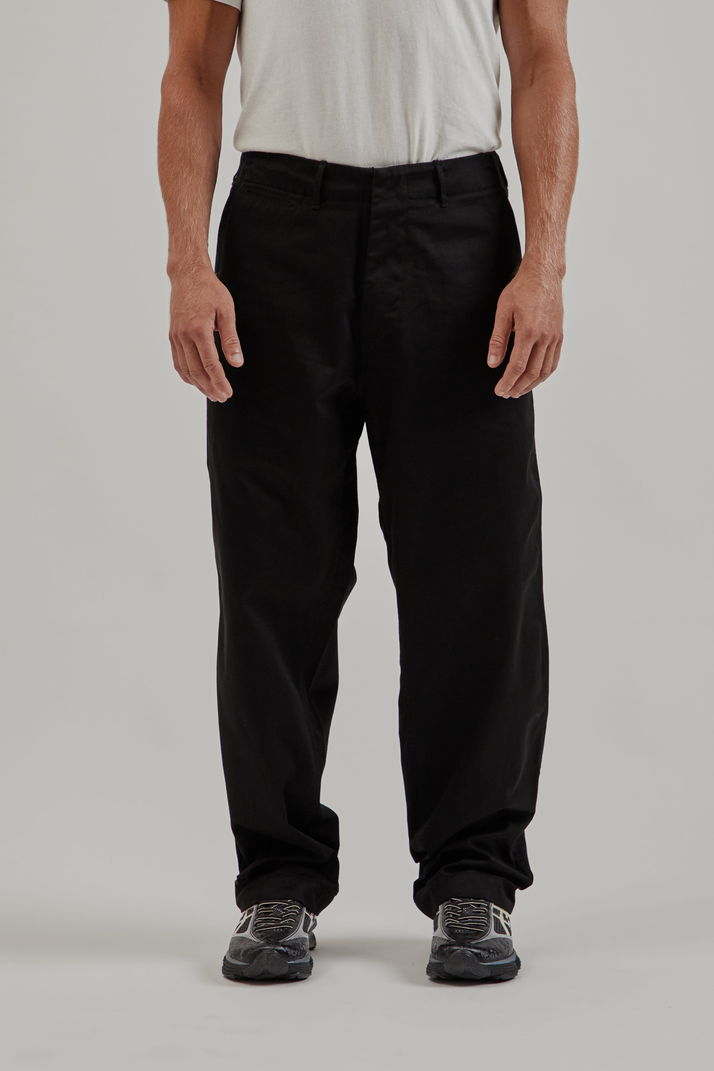 【nanamica】Wide Chino Pants Nanamica Wide Chino Pants in Moss Green | Wallace Mercantile
