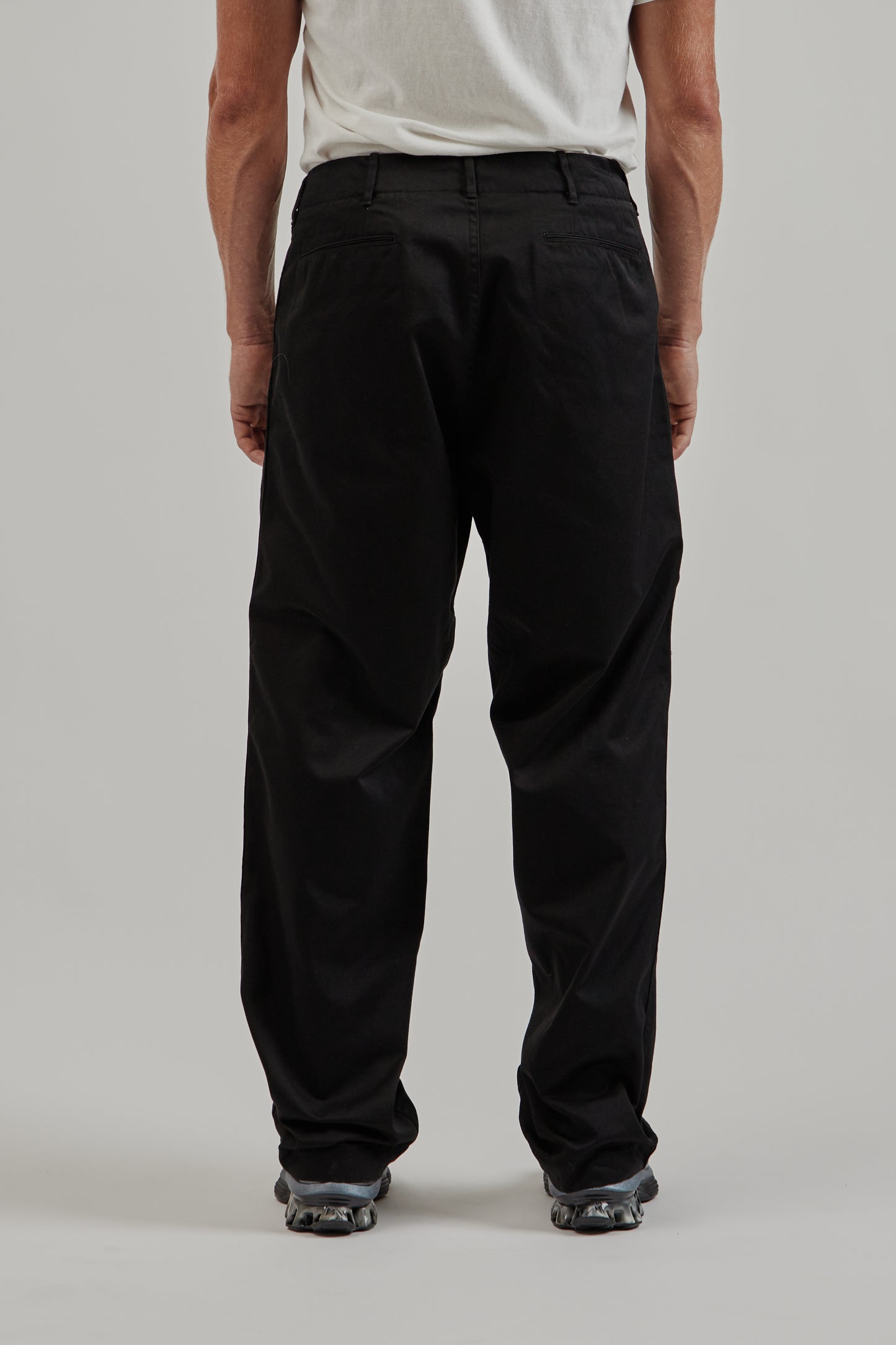 Nanamica FW25 Wide Chino Pants Black 4