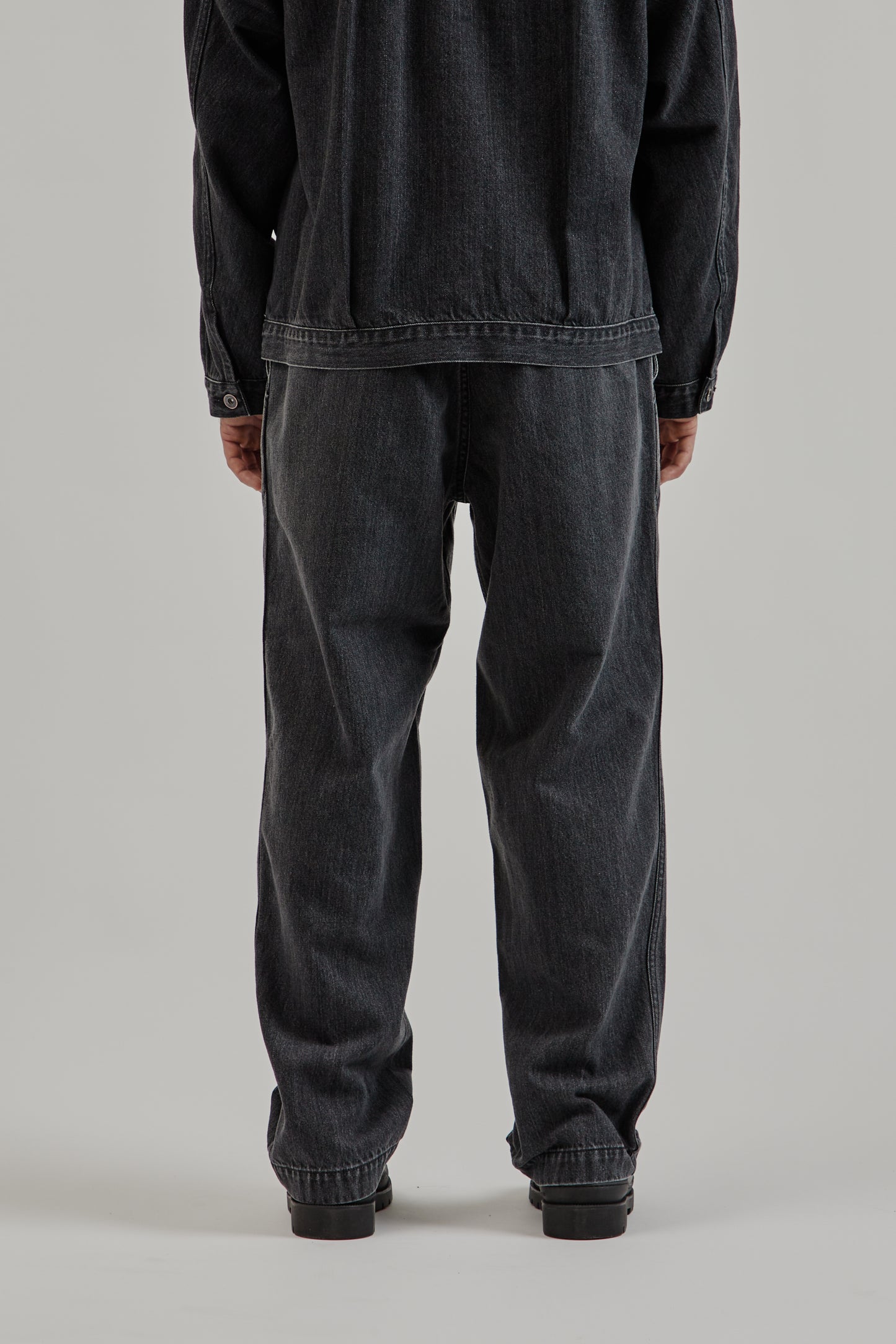 Nanamica FW25 Wide Denim Pants Gray 4