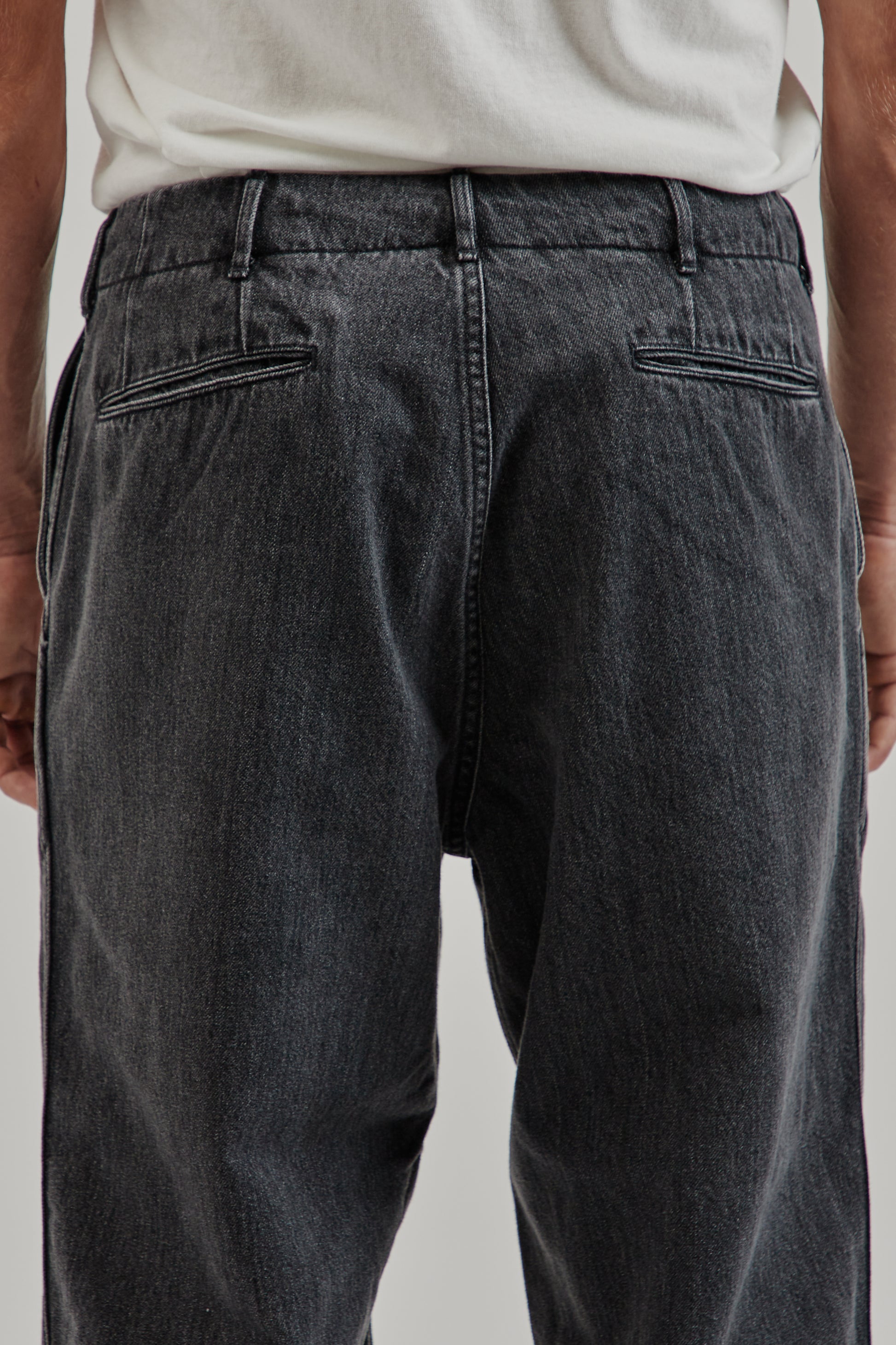 Nanamica FW25 Wide Denim Pants Gray 8