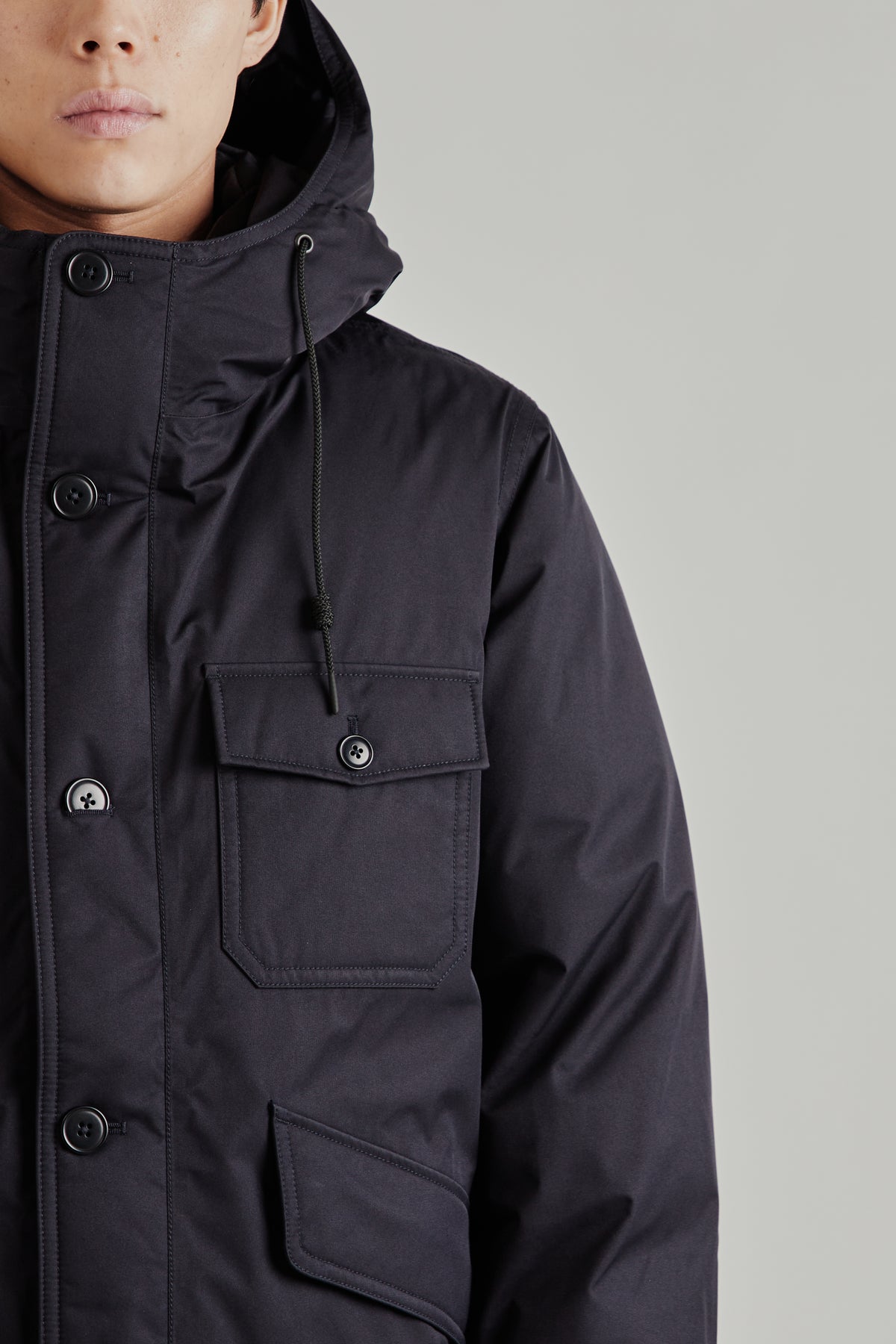 2L GORE-TEX Down Coat - Navy