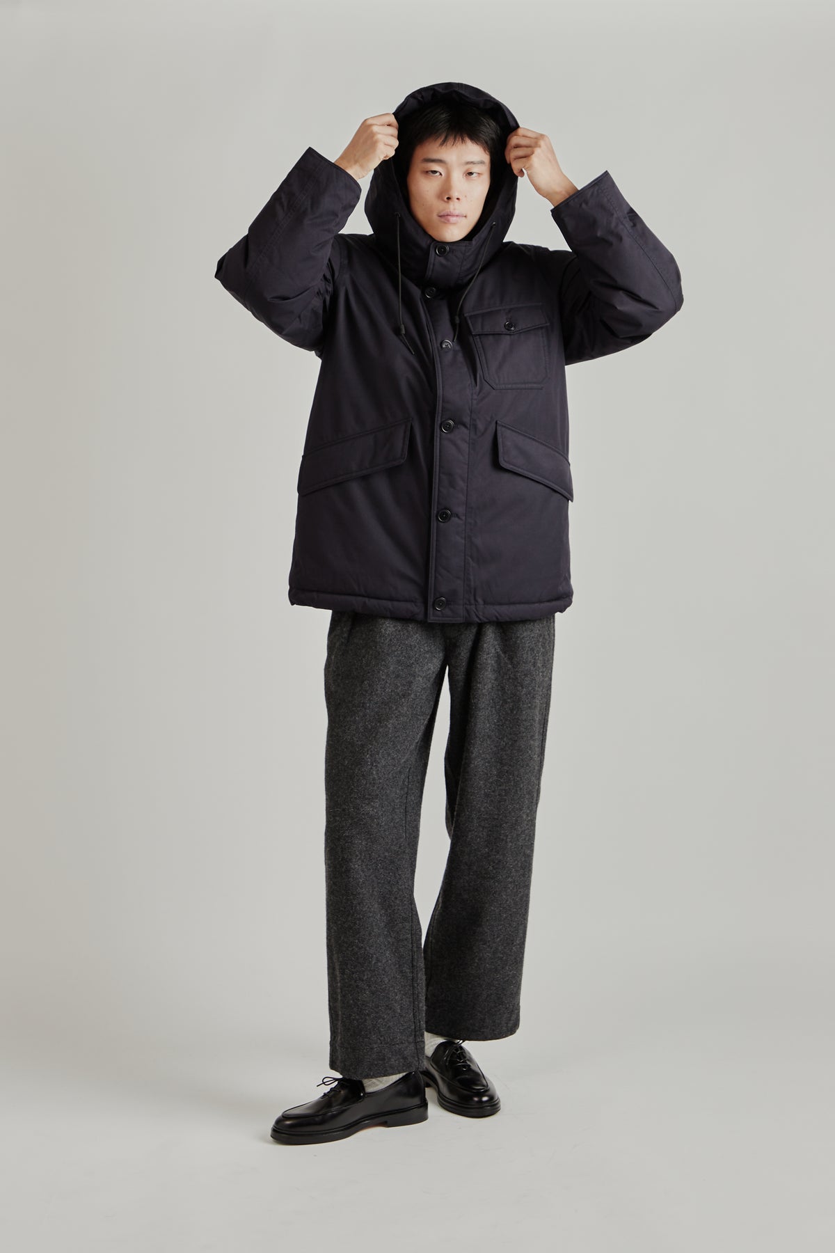 2L GORE-TEX Down Coat - Navy