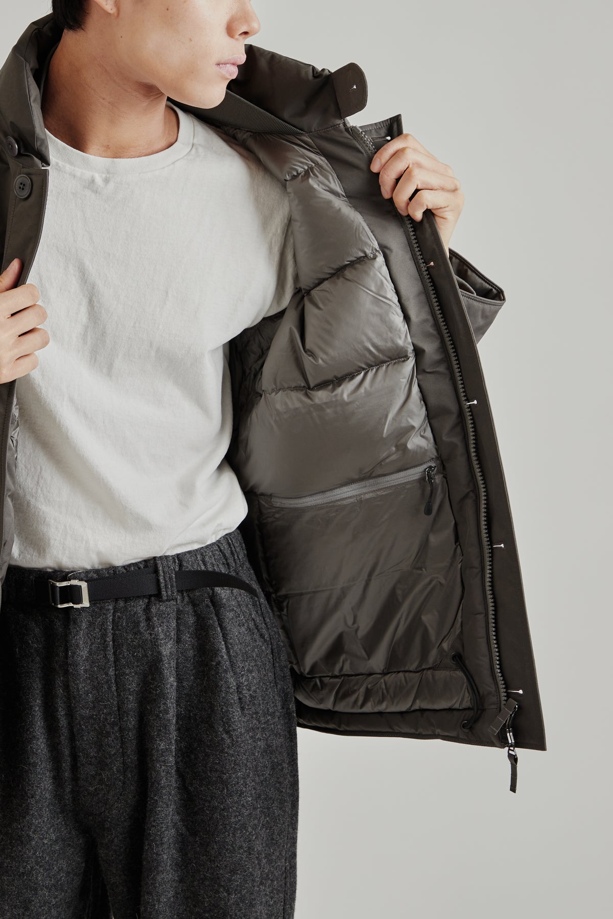 2L Gore-Tex Down Jacket - Charcoal