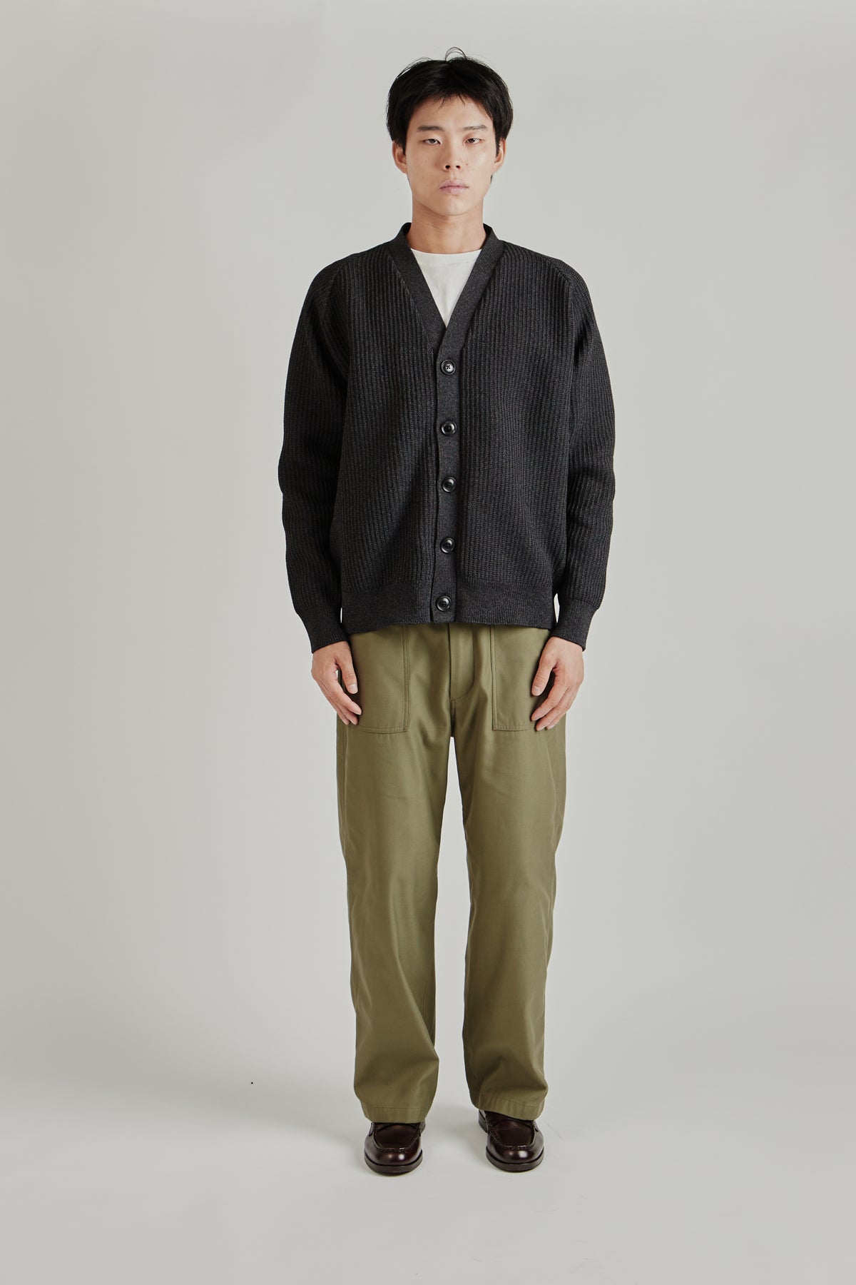 5G Knit Cardigan - Black
