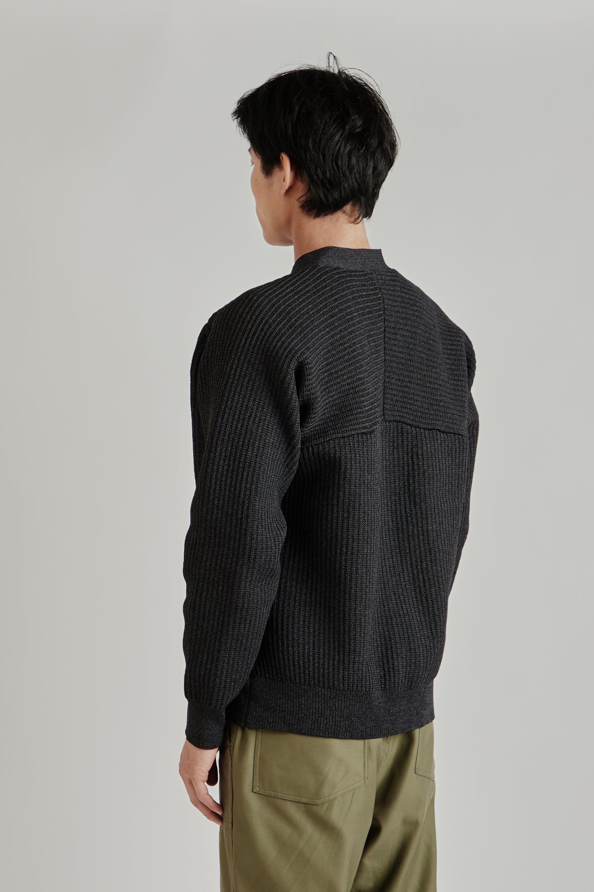 5G Knit Cardigan - Black