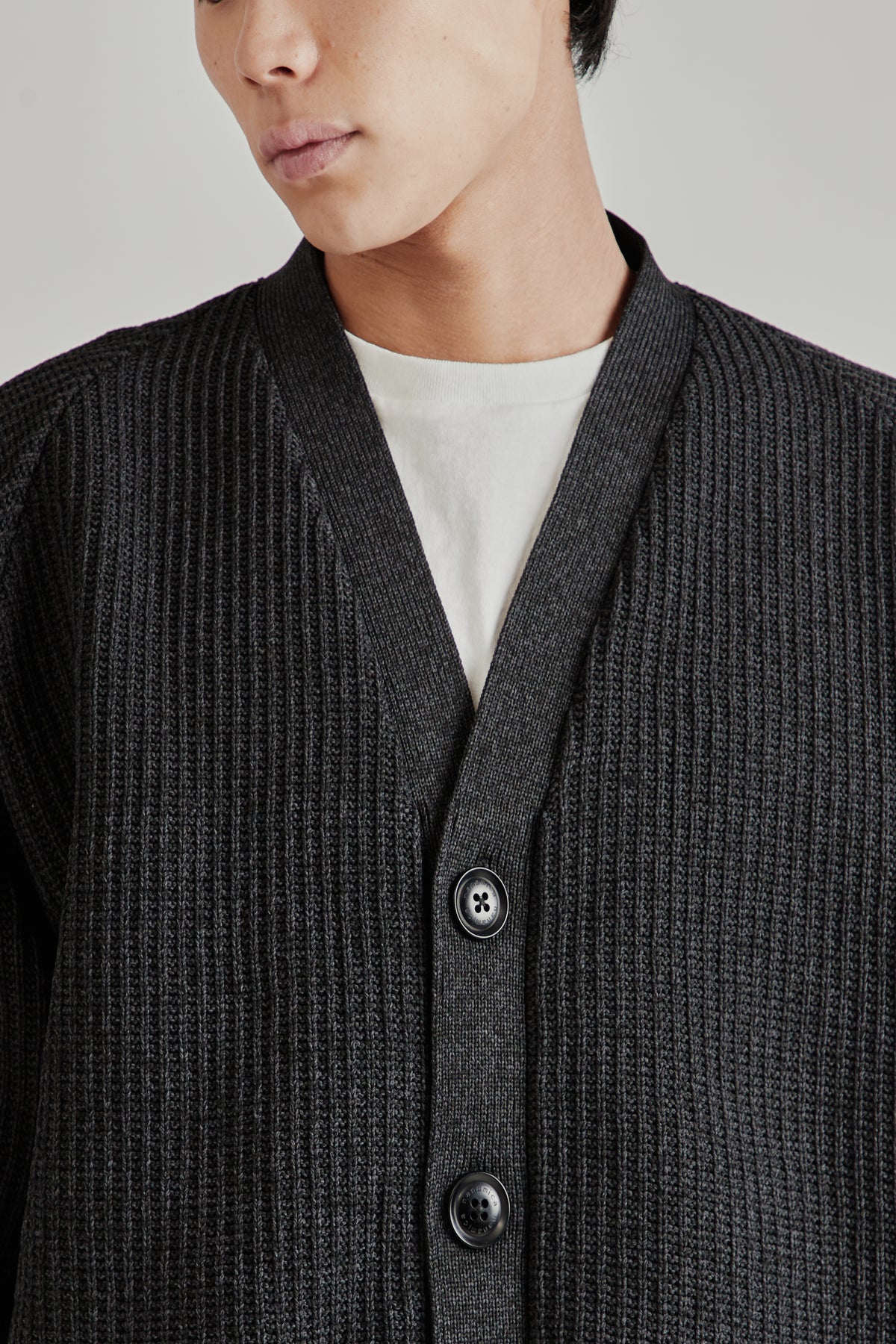 5G Knit Cardigan - Black