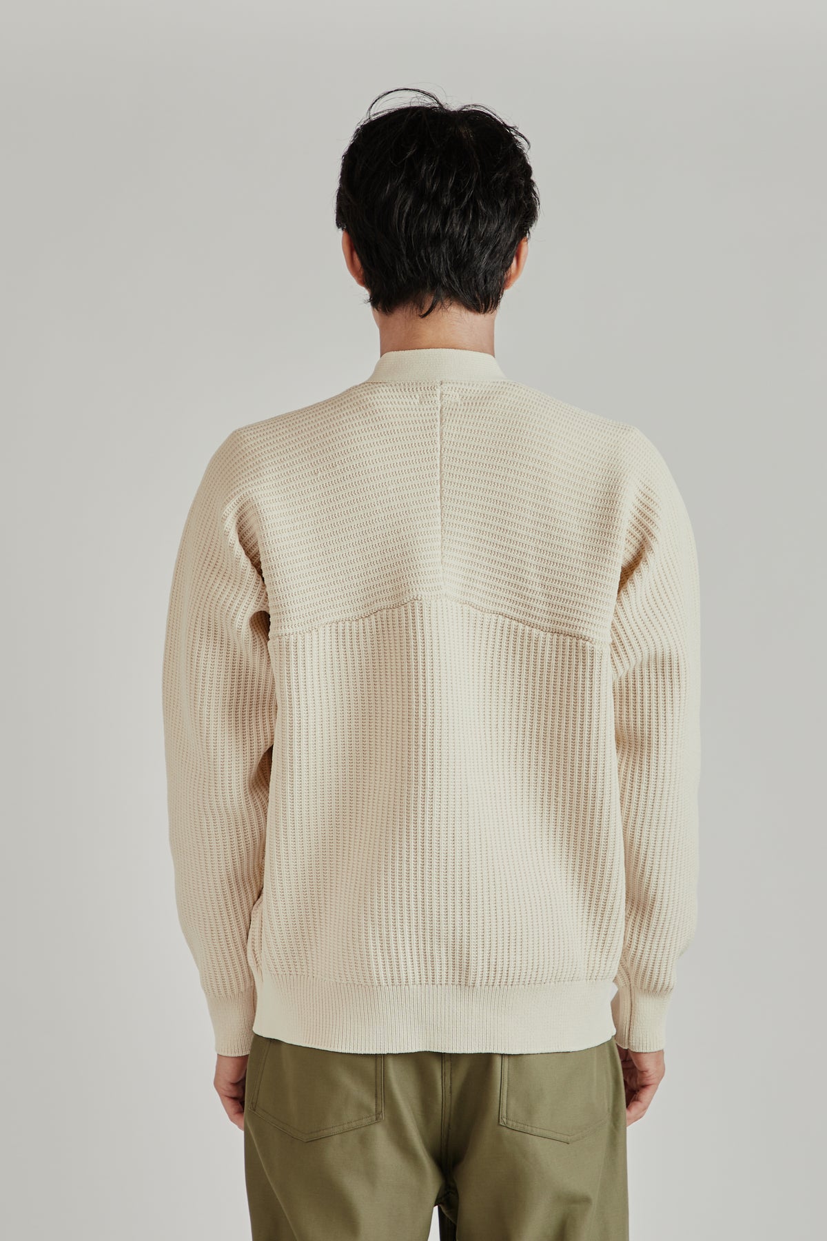5G Knit Cardigan - Ivory