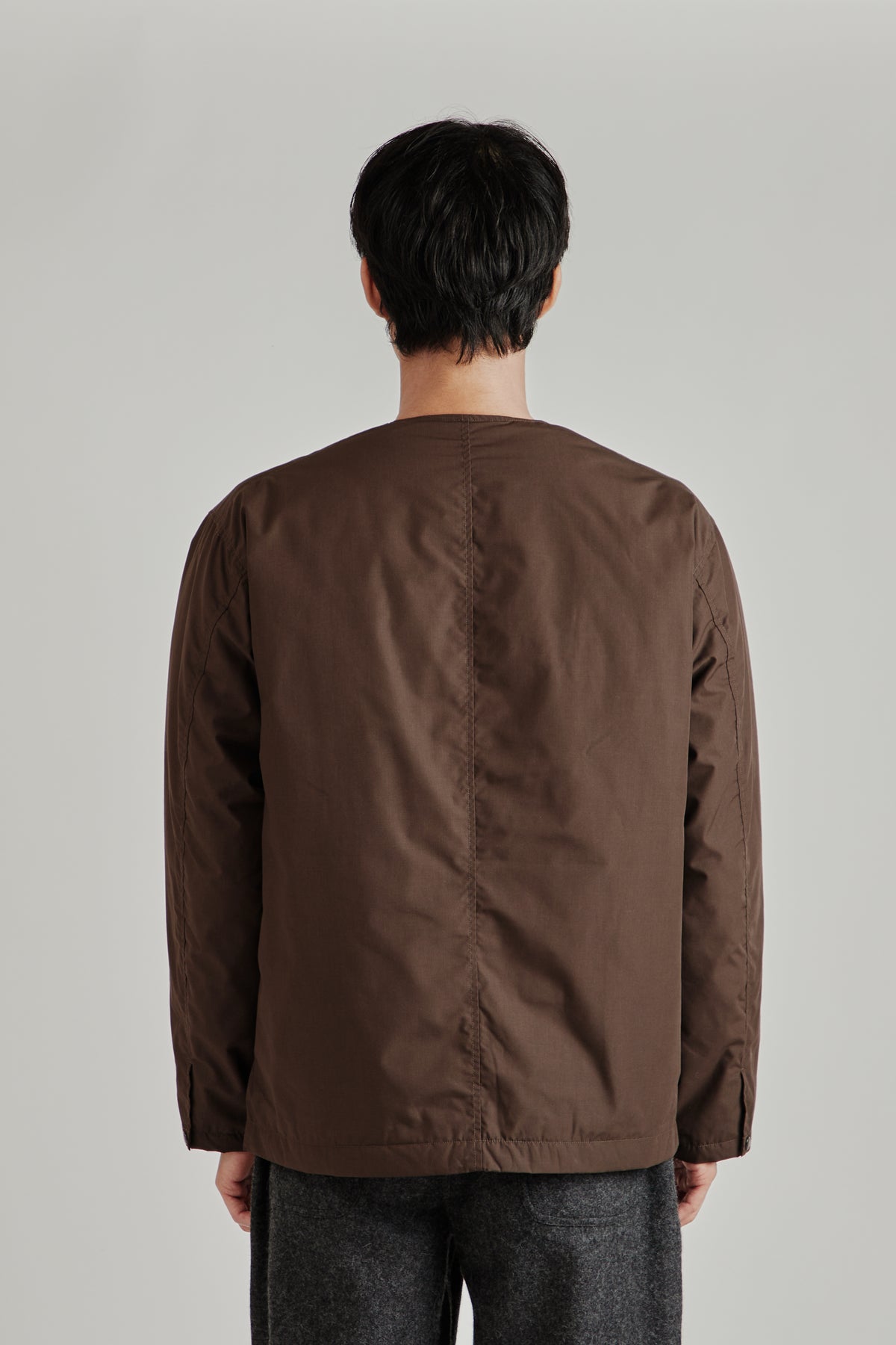 Down Cardigan - Brown