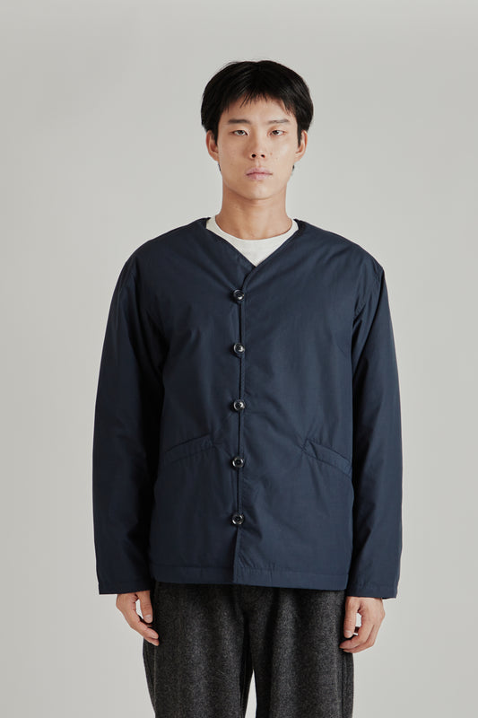 Down Cardigan - Navy