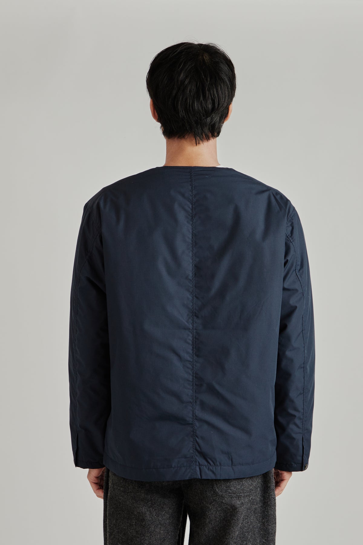 Down Cardigan - Navy