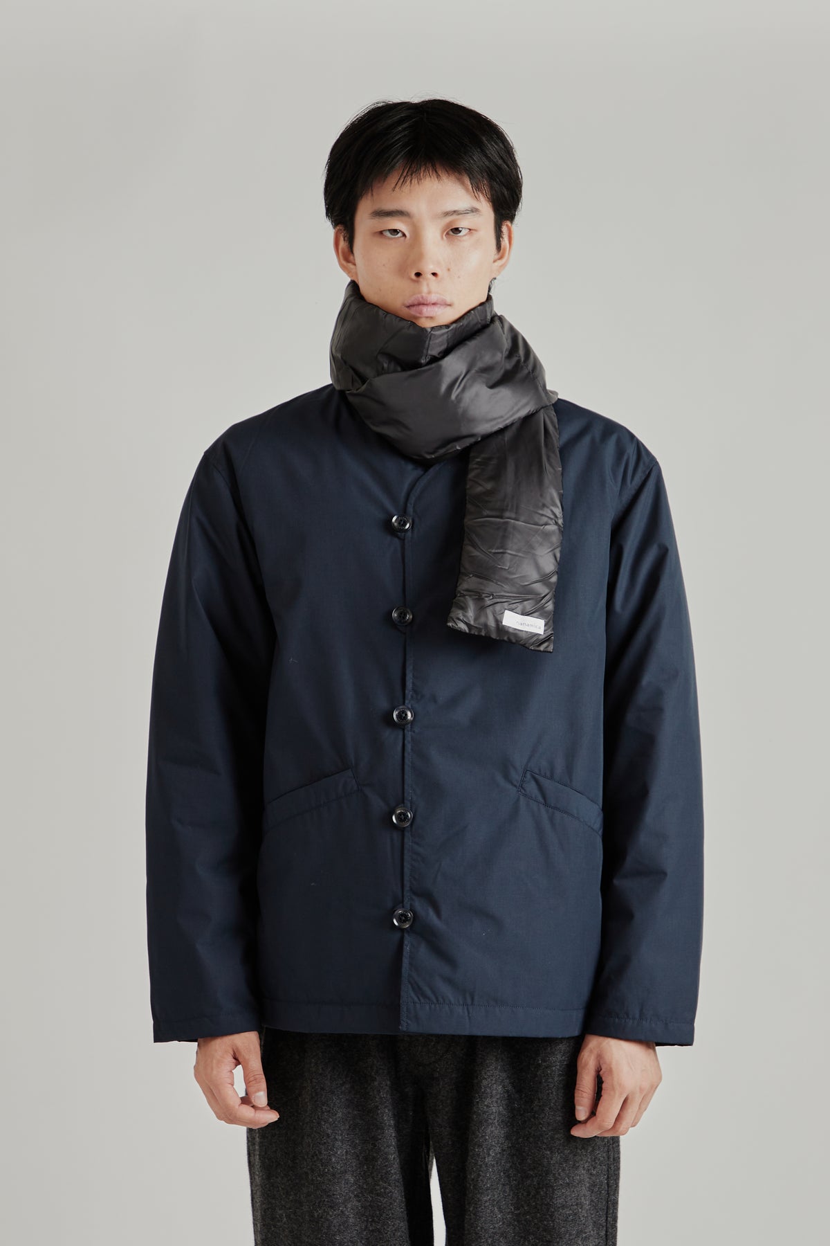 Down Muffler - Black