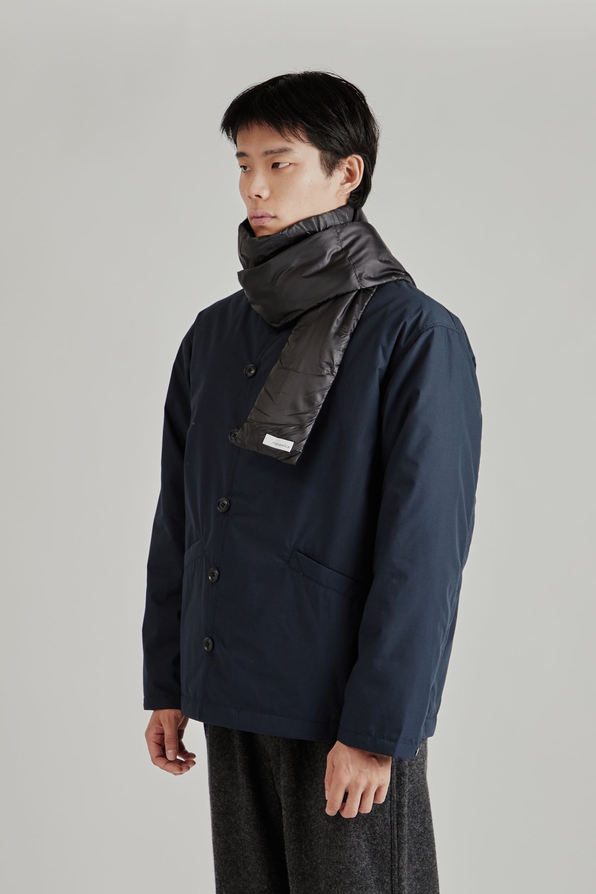 Down Muffler - Black
