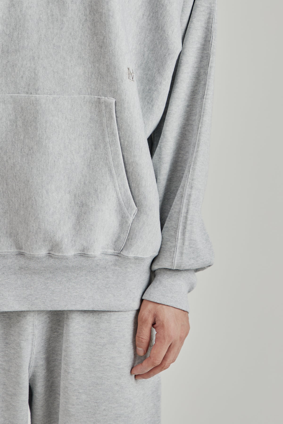 Hooded Sweatshirt - Heather Gray