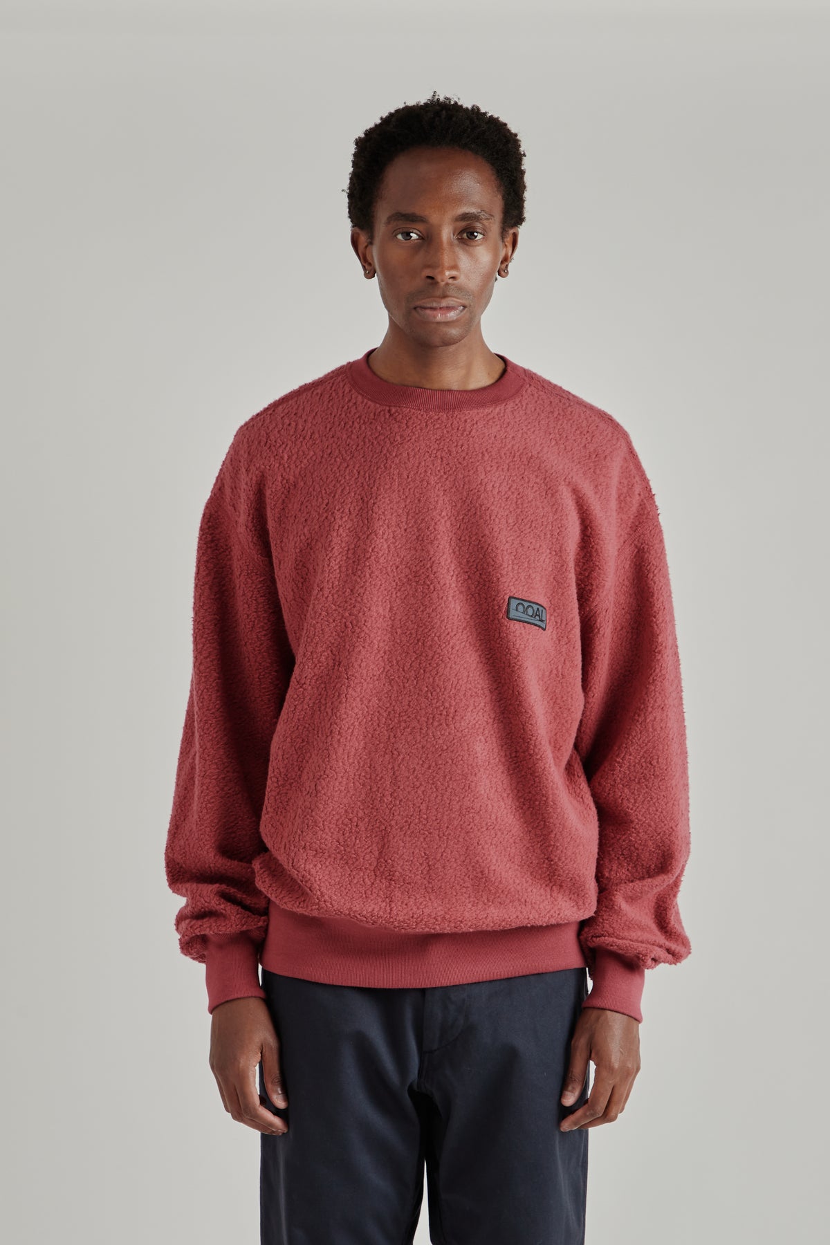 OOAL Crewneck Sweatshirt - Dark Red