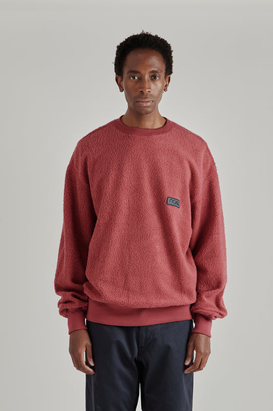 OOAL Crewneck Sweatshirt - Dark Red
