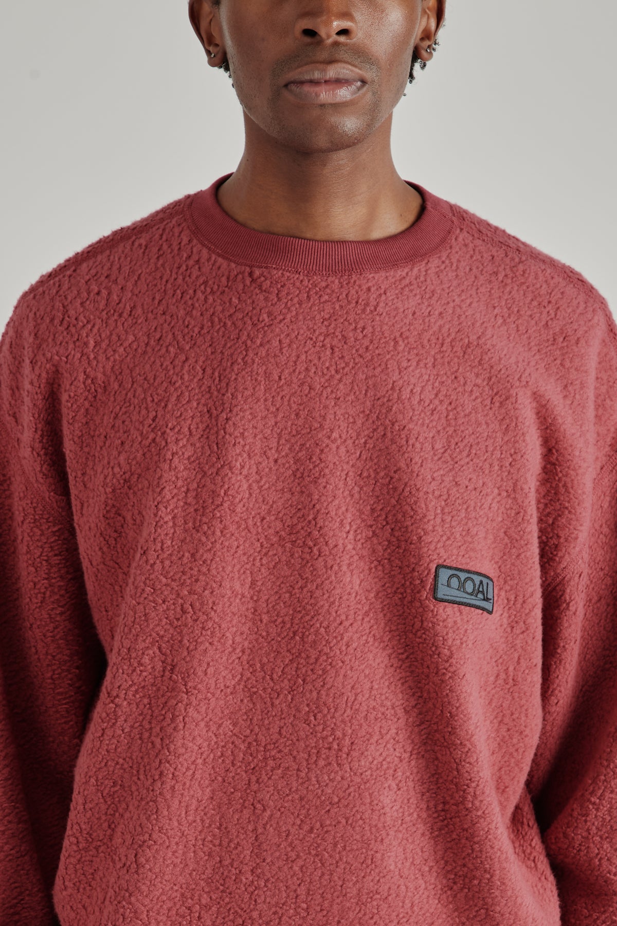 OOAL Crewneck Sweatshirt - Dark Red