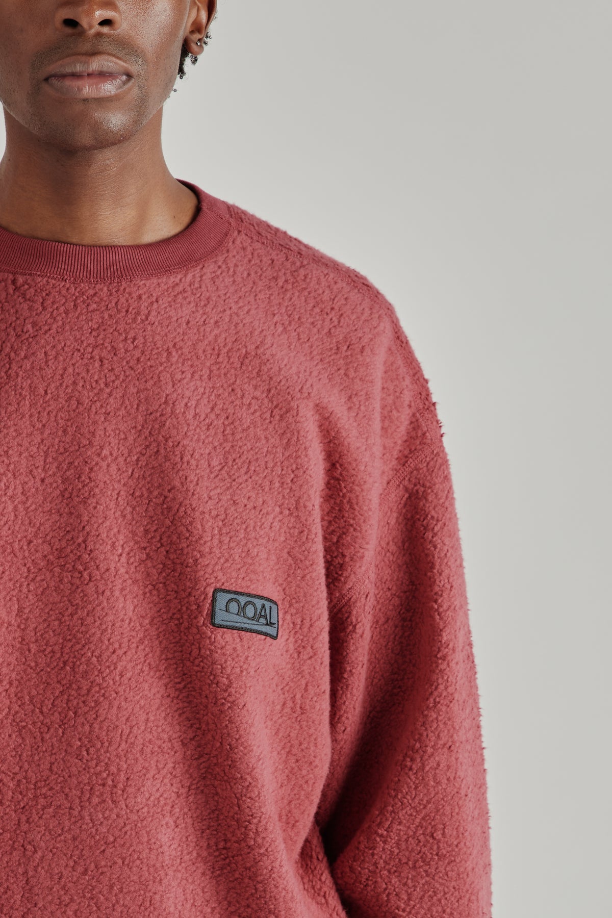 OOAL Crewneck Sweatshirt - Dark Red