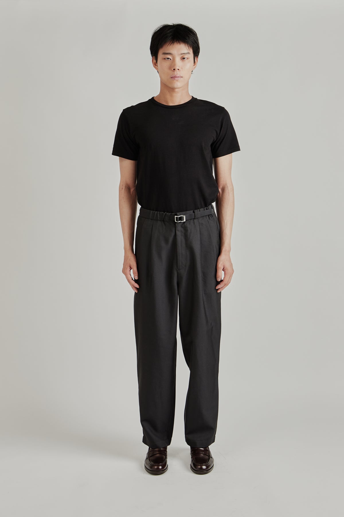 Polyester Twill Club Pants - Black