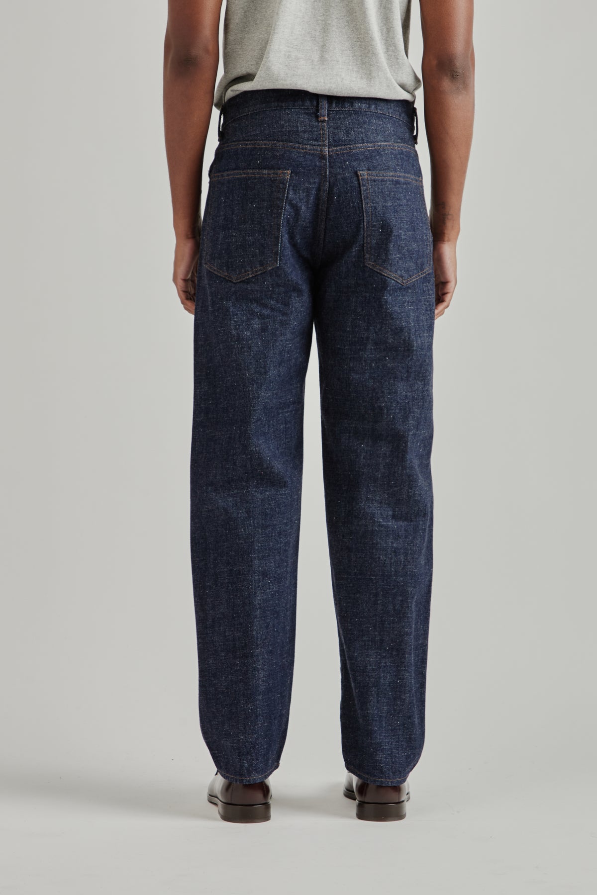 Selvage Denim Straight Pants - Indigo