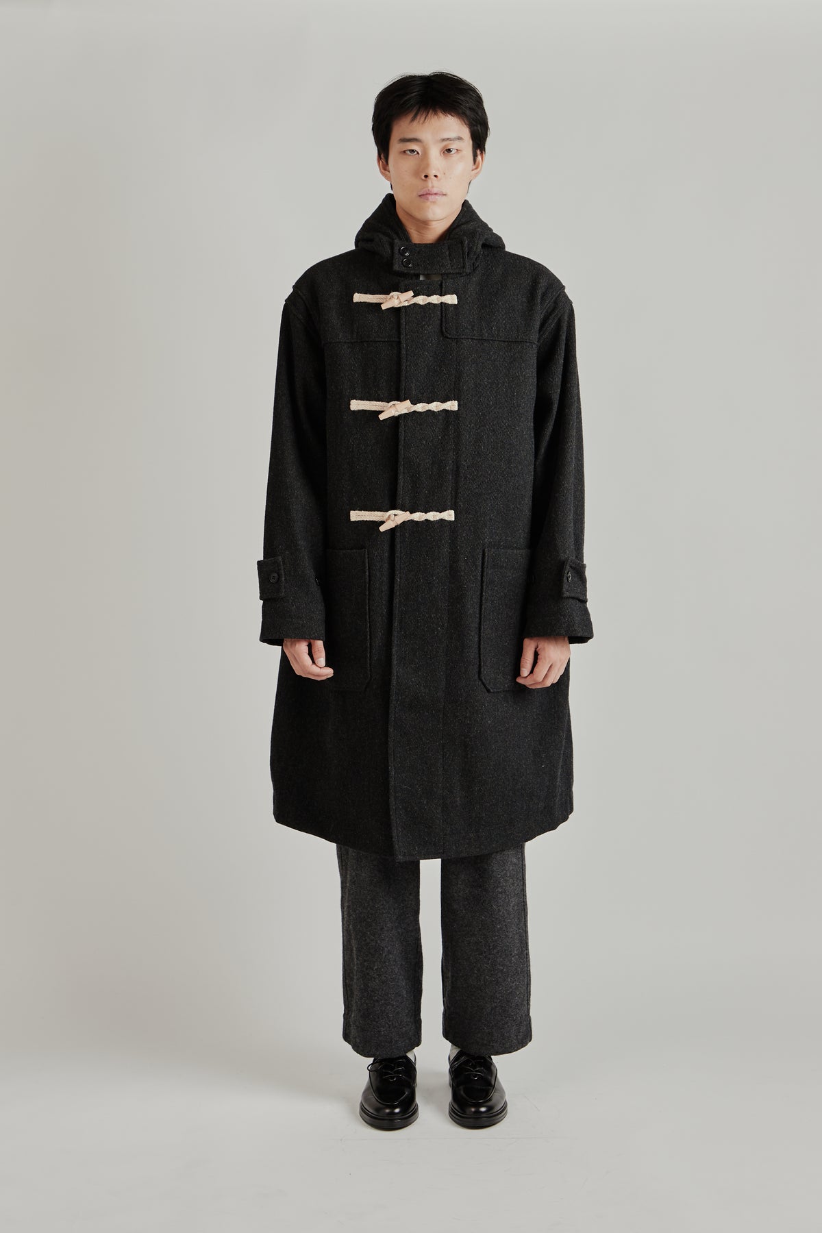 WINDSTOPPER Duffle Coat - Black