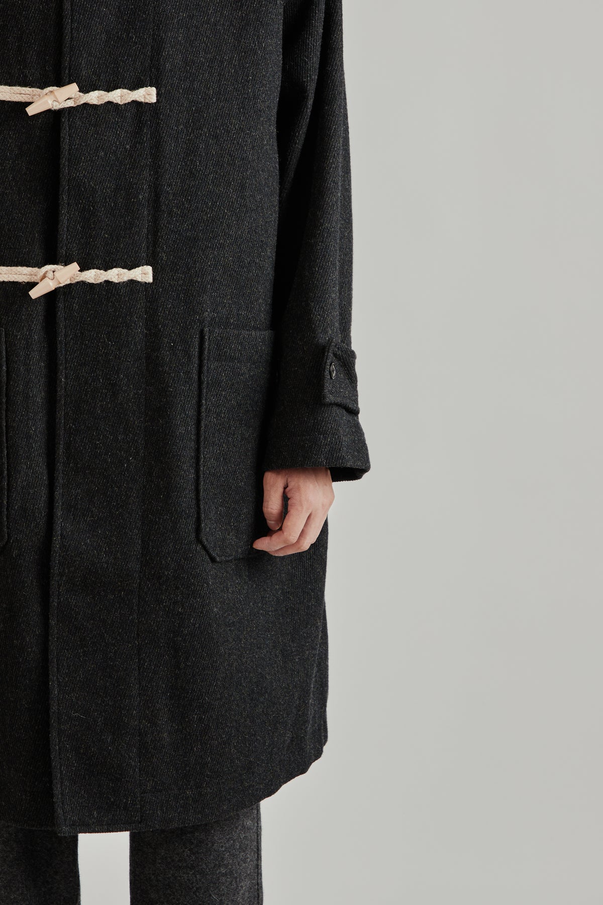 WINDSTOPPER Duffle Coat - Black