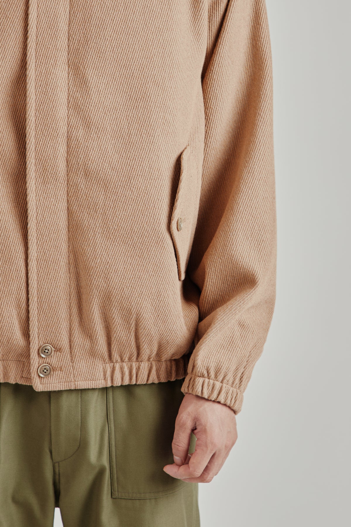Windstopper Short Jacket - Camel