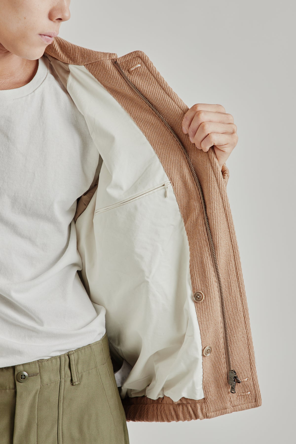 Windstopper Short Jacket - Camel