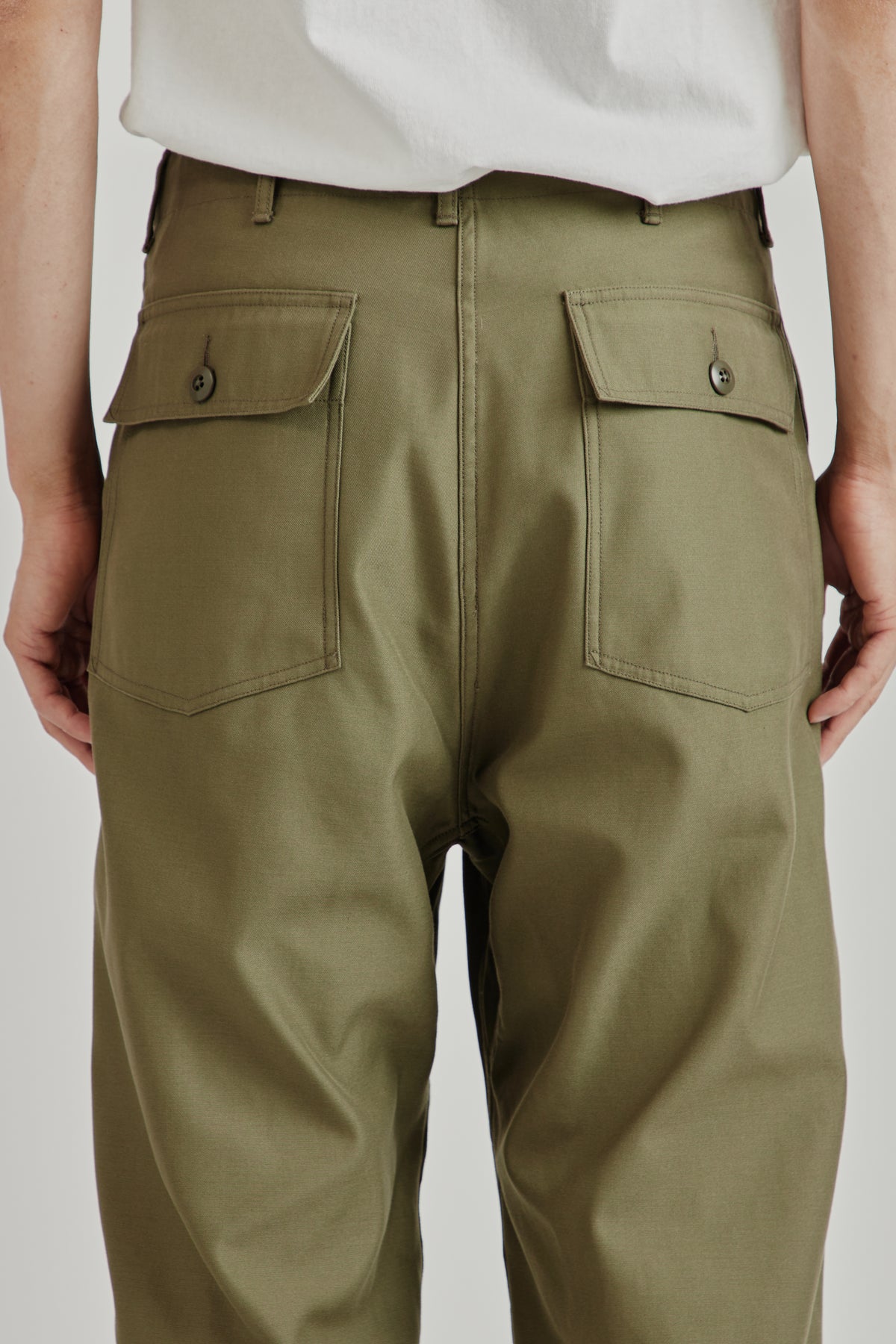 Wide Baker Pants - Khaki